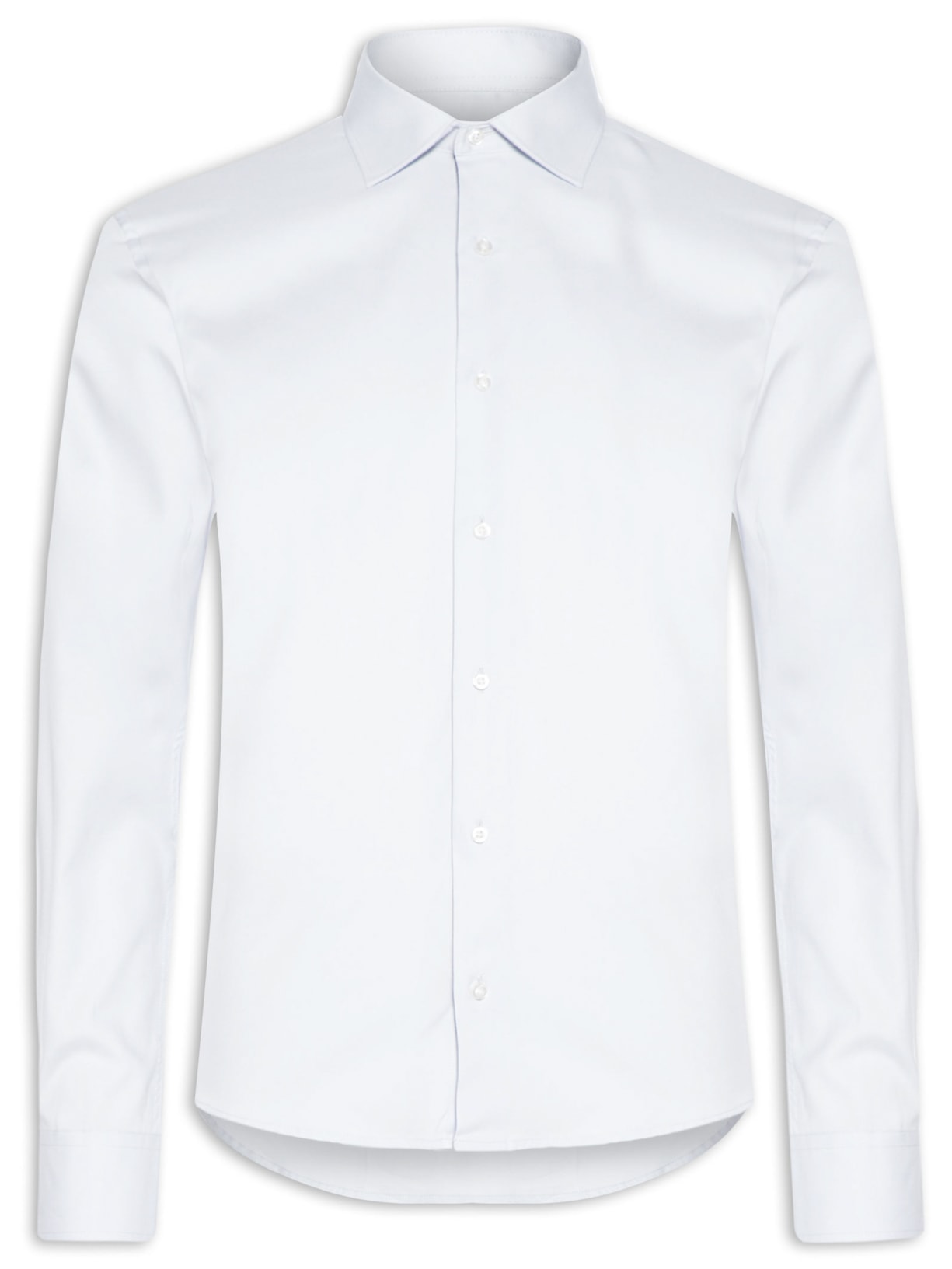 Camisa Masculina Manga Longa Social Iron - Azul