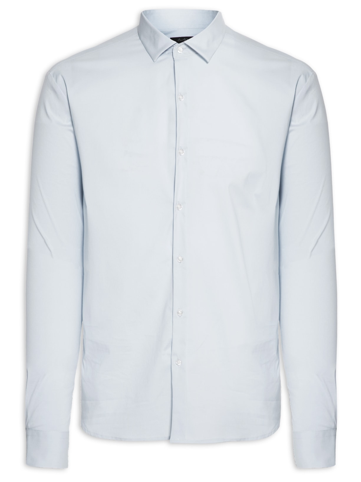 Camisa Masculina Manga Longa Tecnológica Coleção - Azul