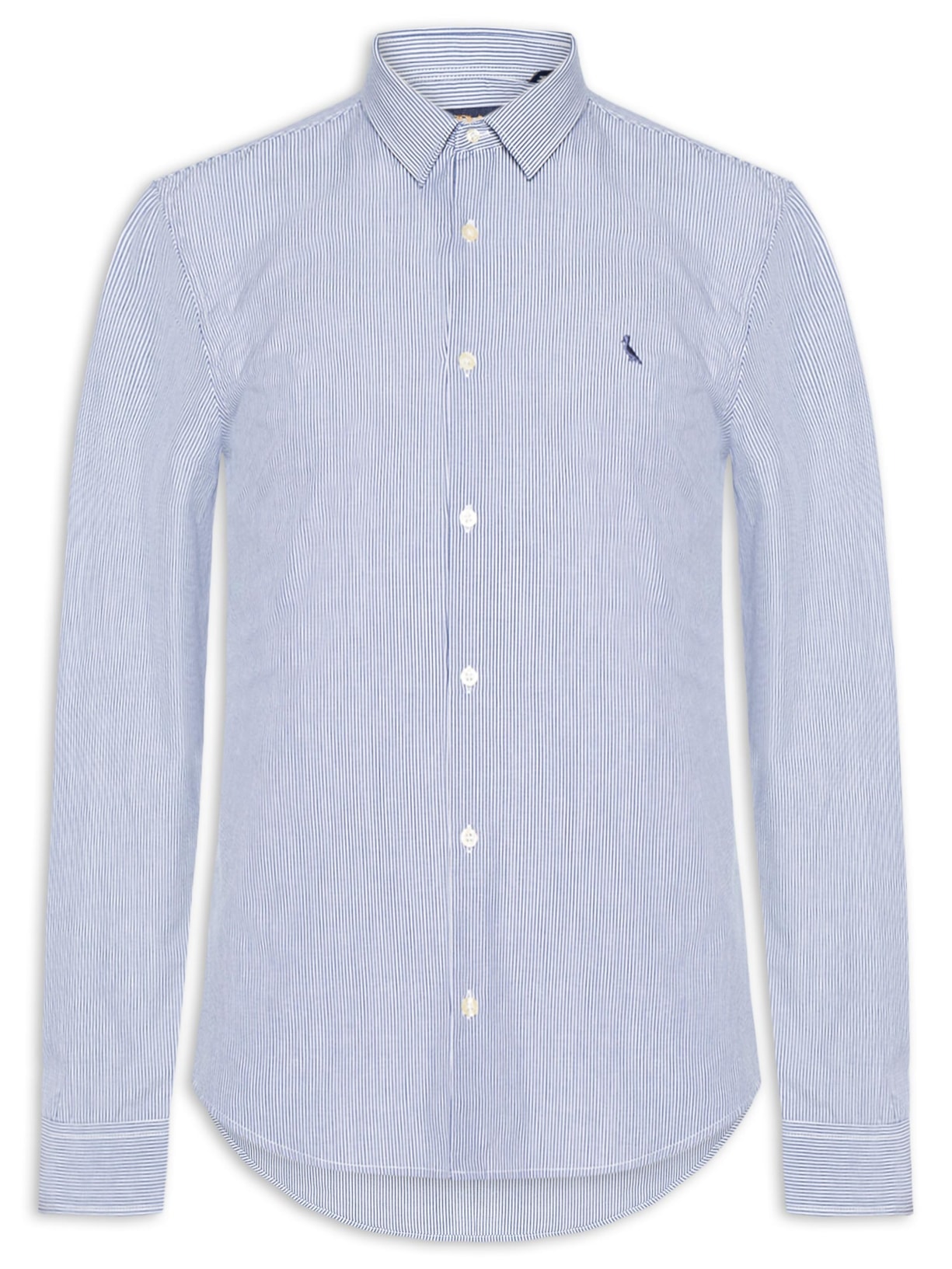 Camisa Masculina Manga Longa Toronto Azul Reserva