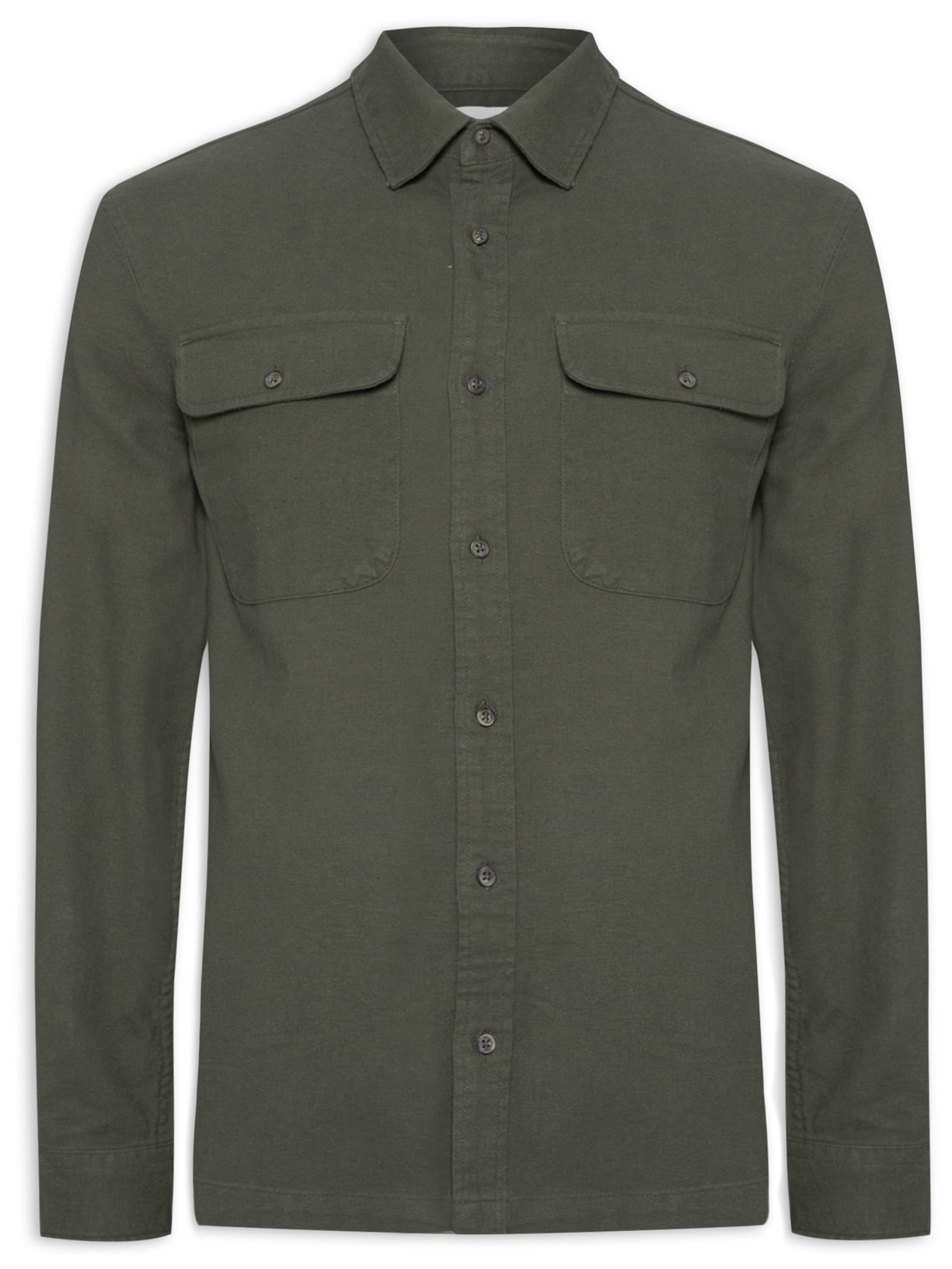 Camisa Masculina Manga Longa - Verde