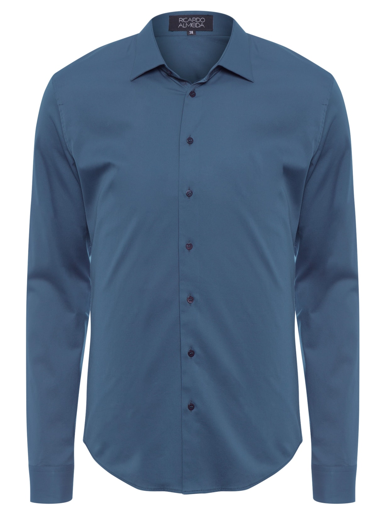 Camisa Masculina Mangas Longas - Azul