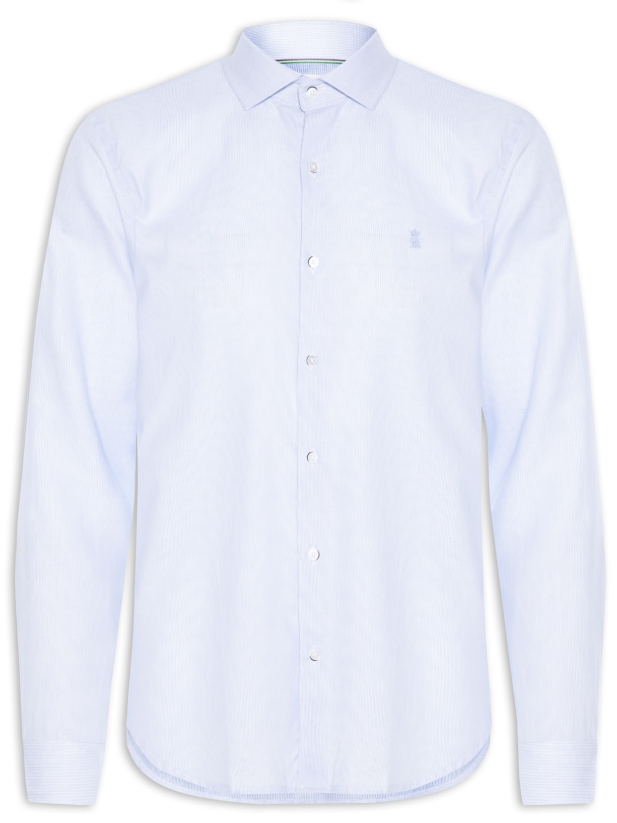Camisa Masculina Maquineta Roma Wave – Azul Sergio K