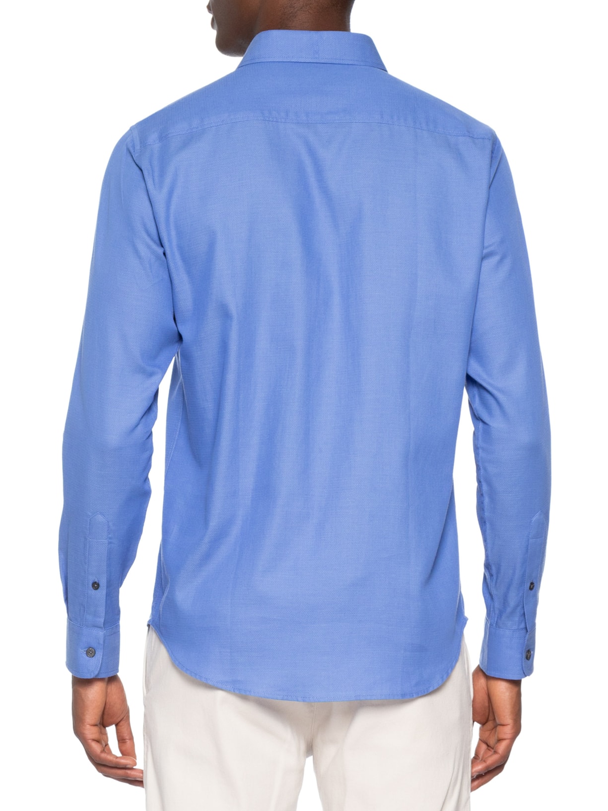 Camisa Masculina Maquineta Tranca – Azul Sergio K