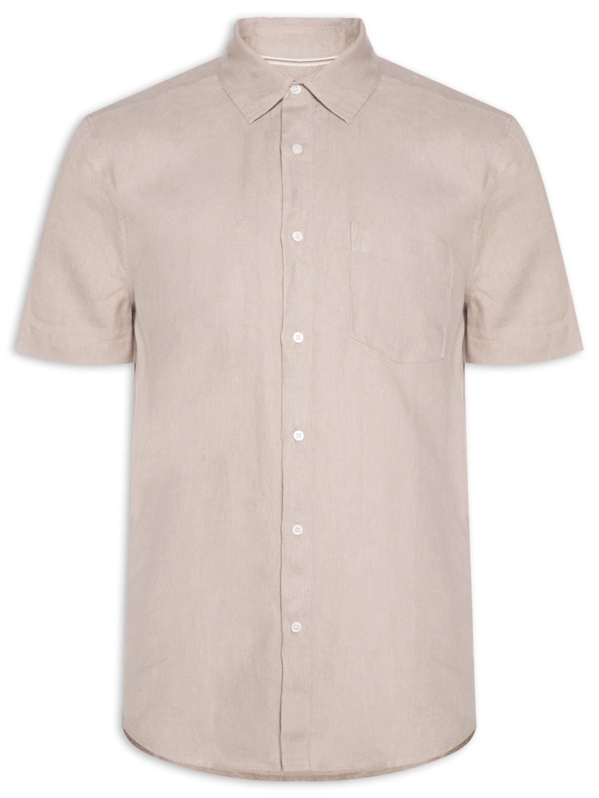 Camisa Masculina Mc Classic Linen - Bege