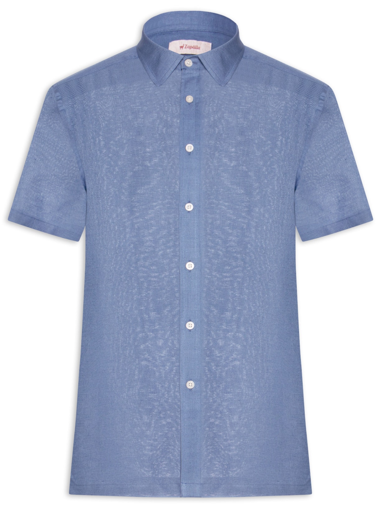 Camisa Masculina Mc Linho - Azul