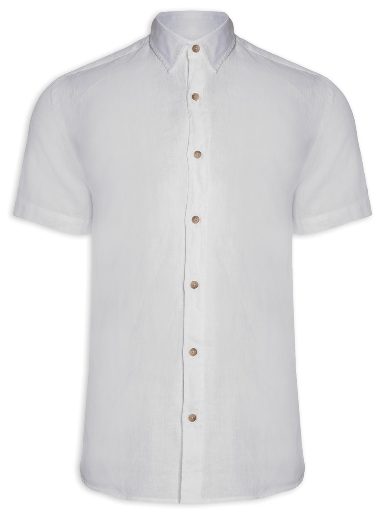 Camisa Masculina Mc Linho - Branco