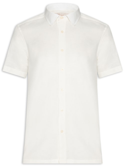 Camisa Masculina Mc Linho - Branco