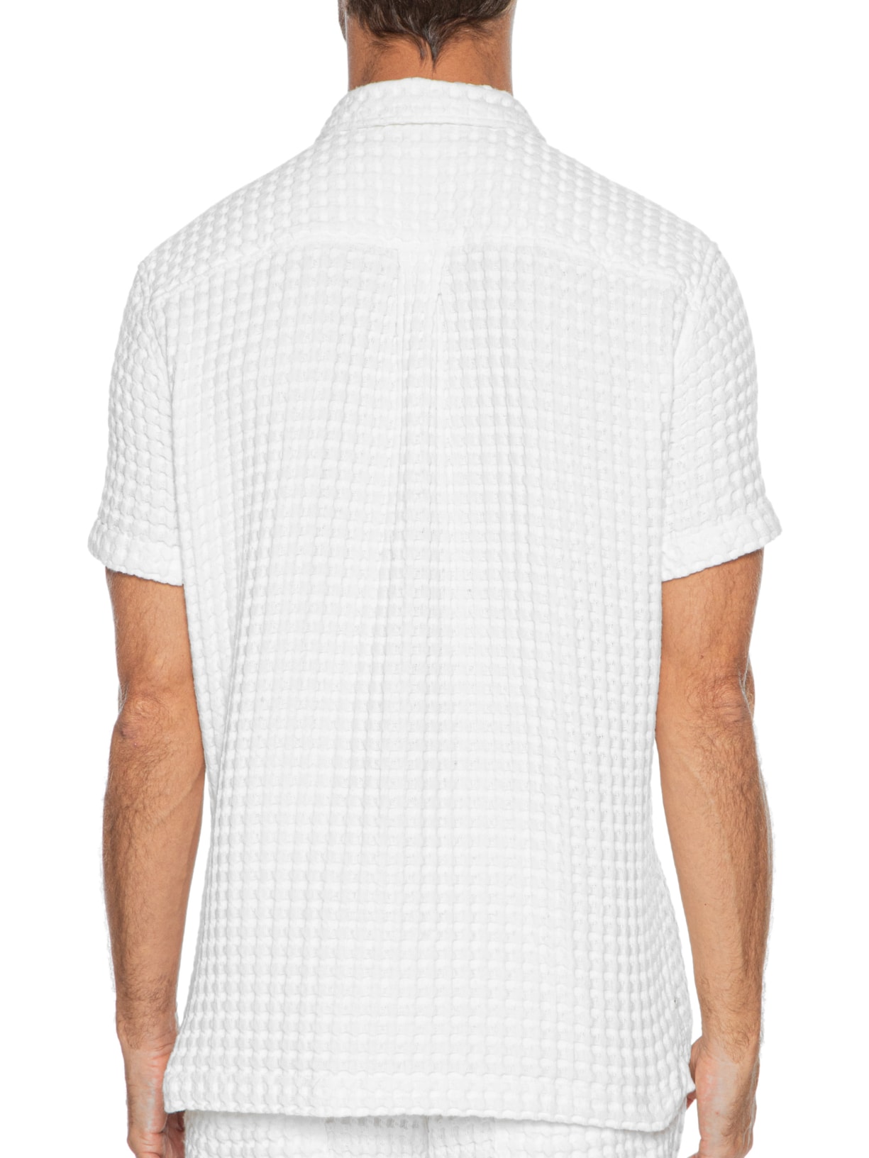 Camisa Masculina Mc Texture Branco Osklen