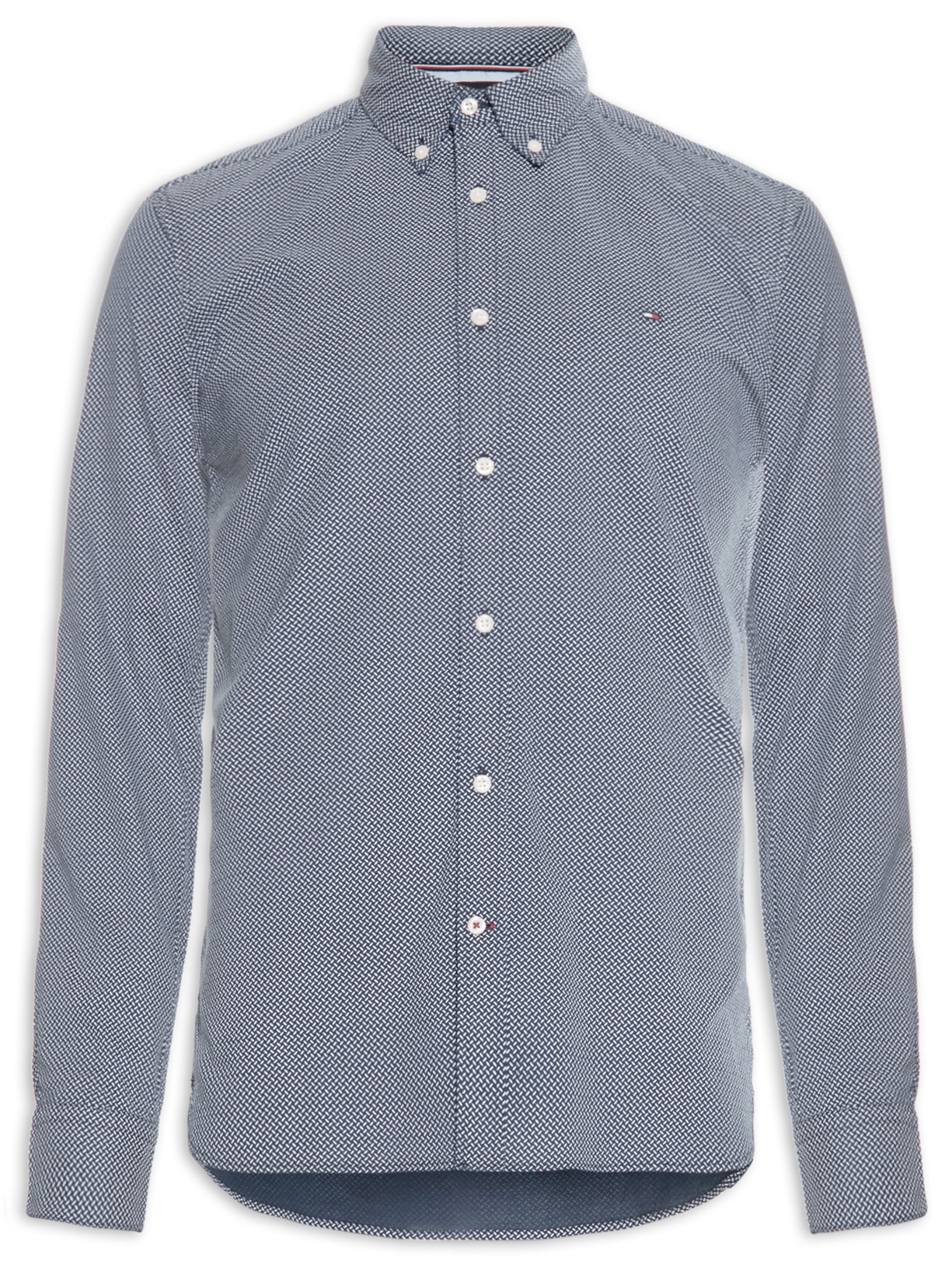 Camisa Masculina Natural Soft Flex Pr - Azul