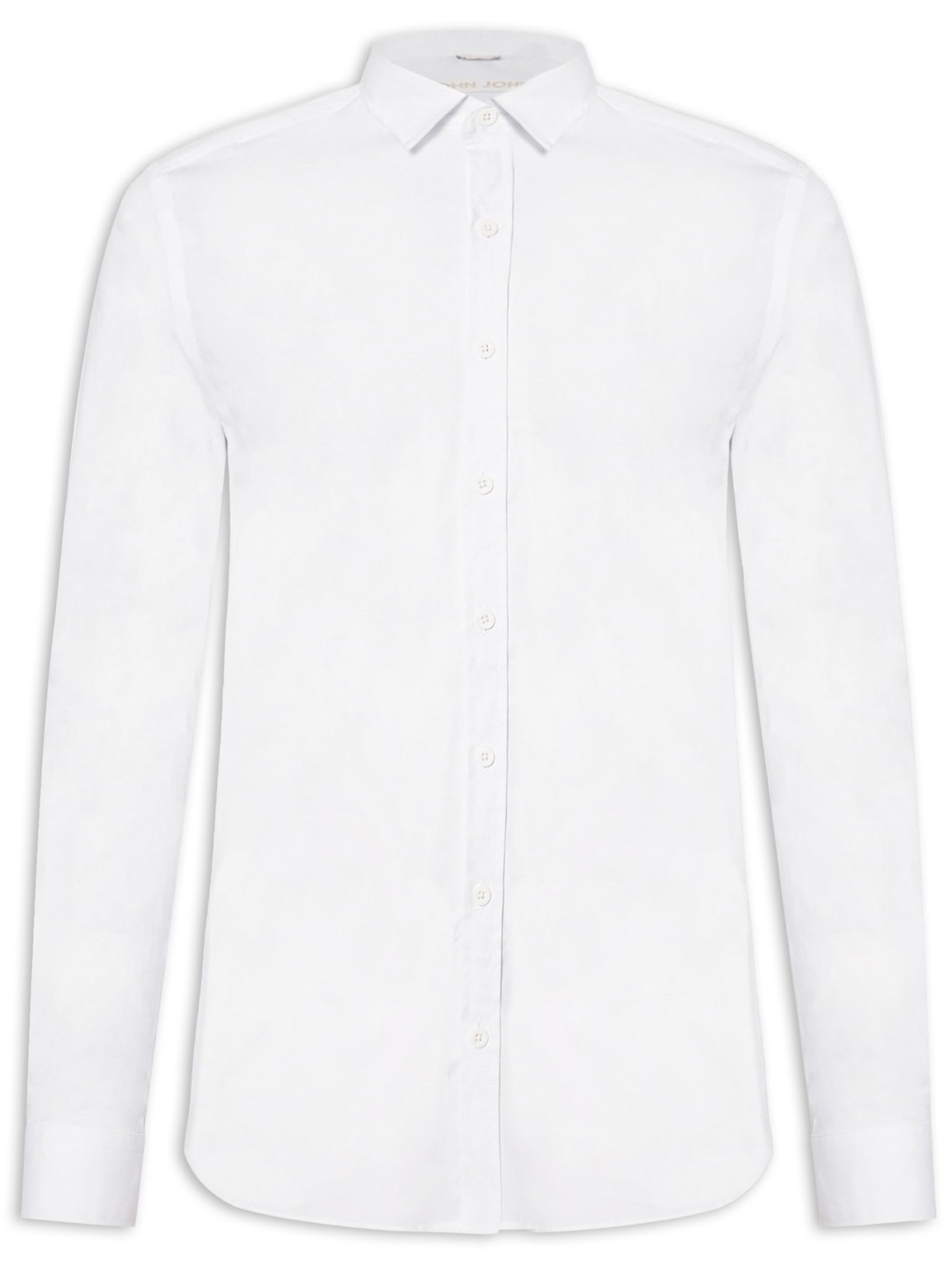 Camisa Masculina New Straight White - Branco