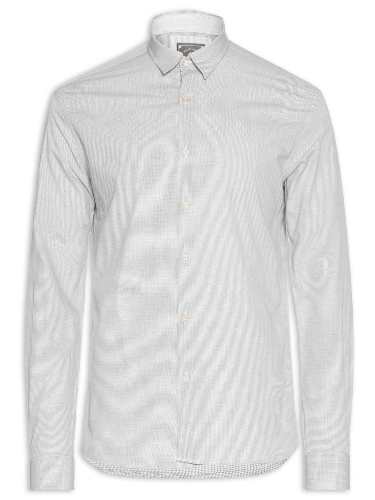 Camisa Masculina New York Fio 60 - Preto