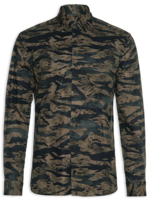Camisa Masculina New Zebra - Animal Print