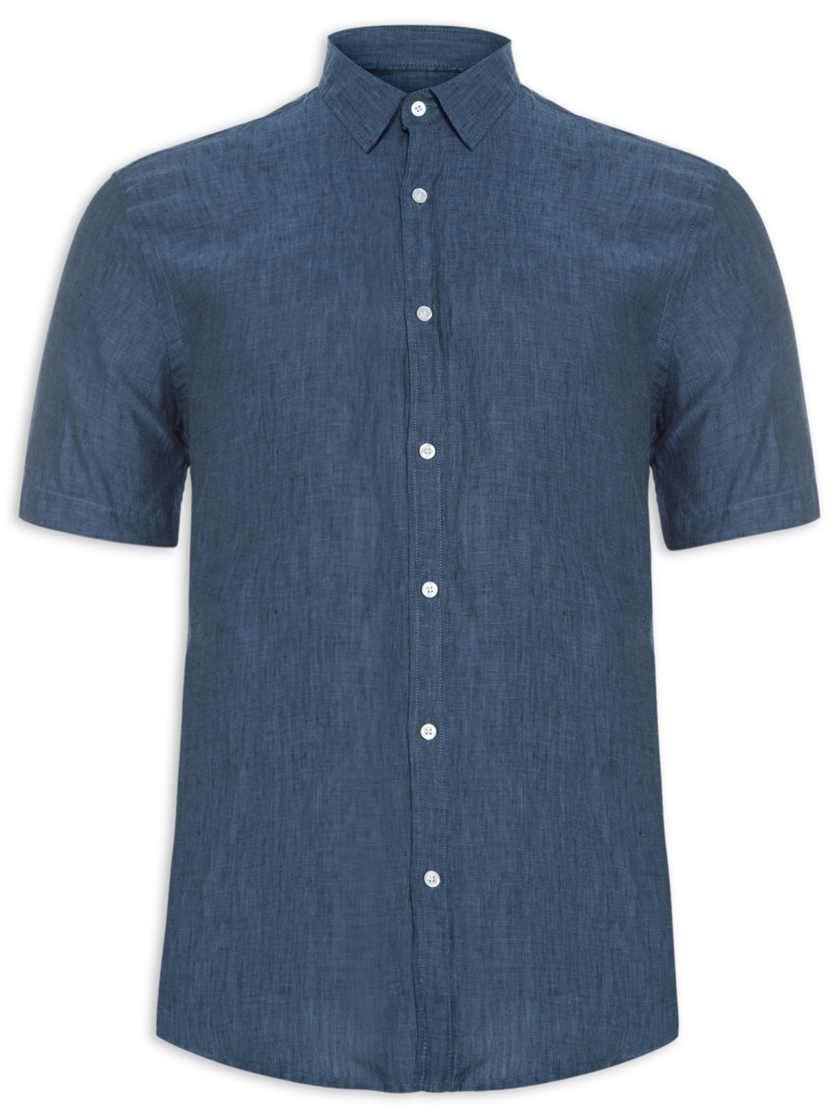 Camisa Masculina Onda - Azul