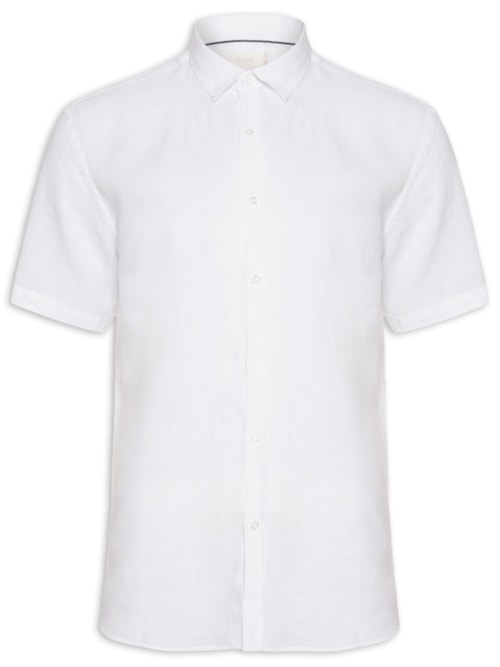 Camisa Masculina Onda - Branco