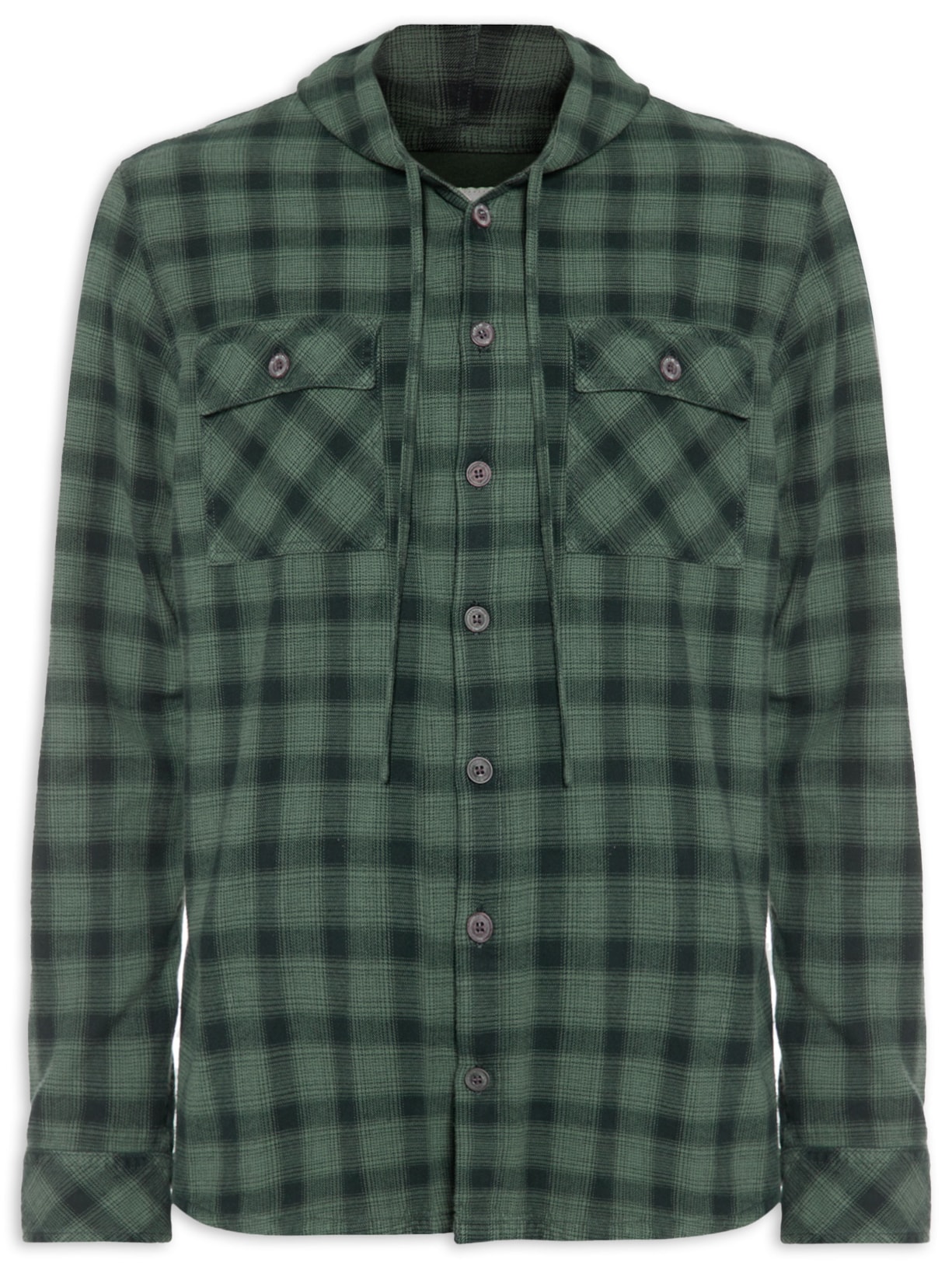 Camisa Masculina Overshirt Belize - Verde