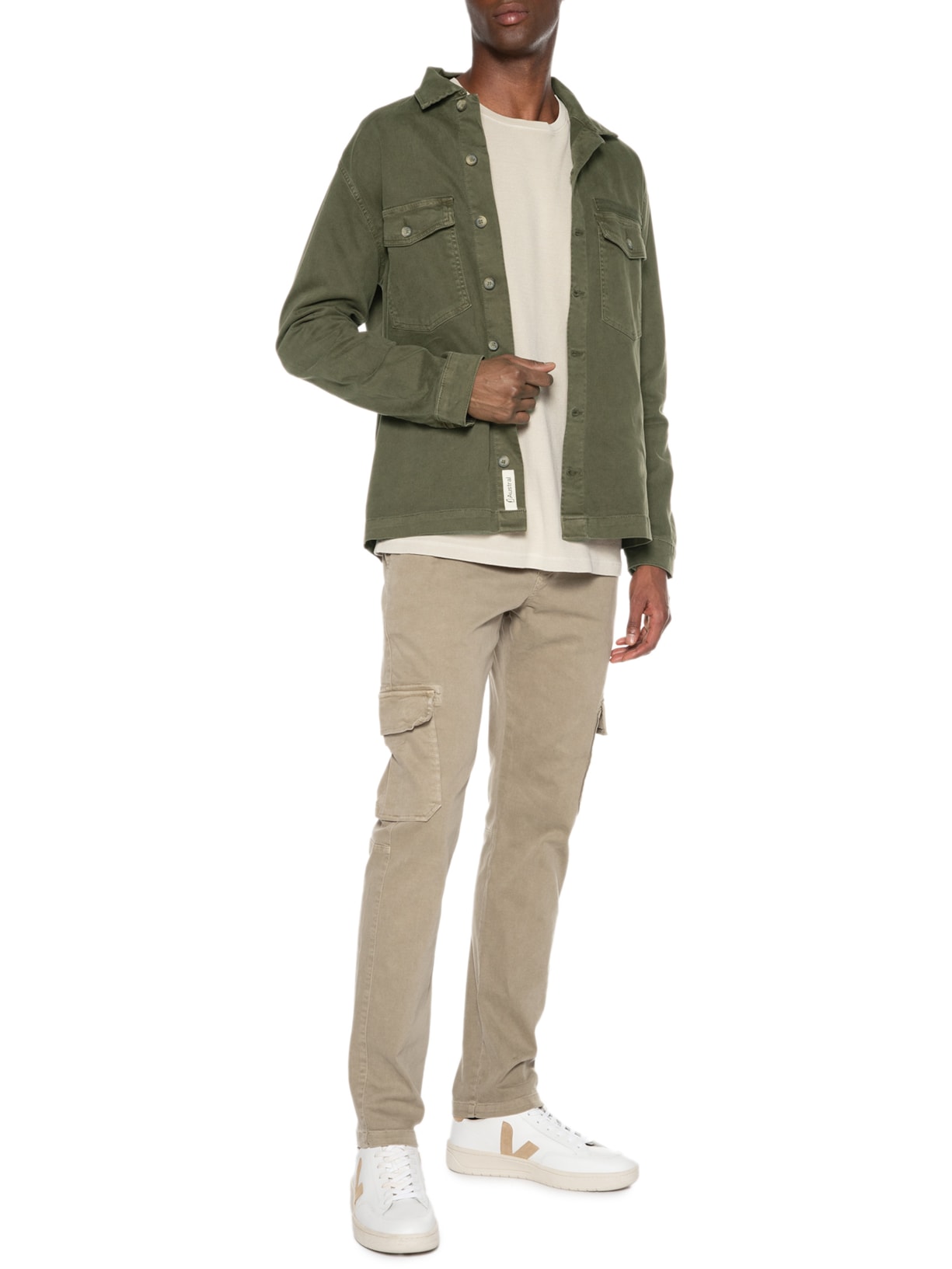 Camisa Masculina Overshirt Yosemite Verde Austral