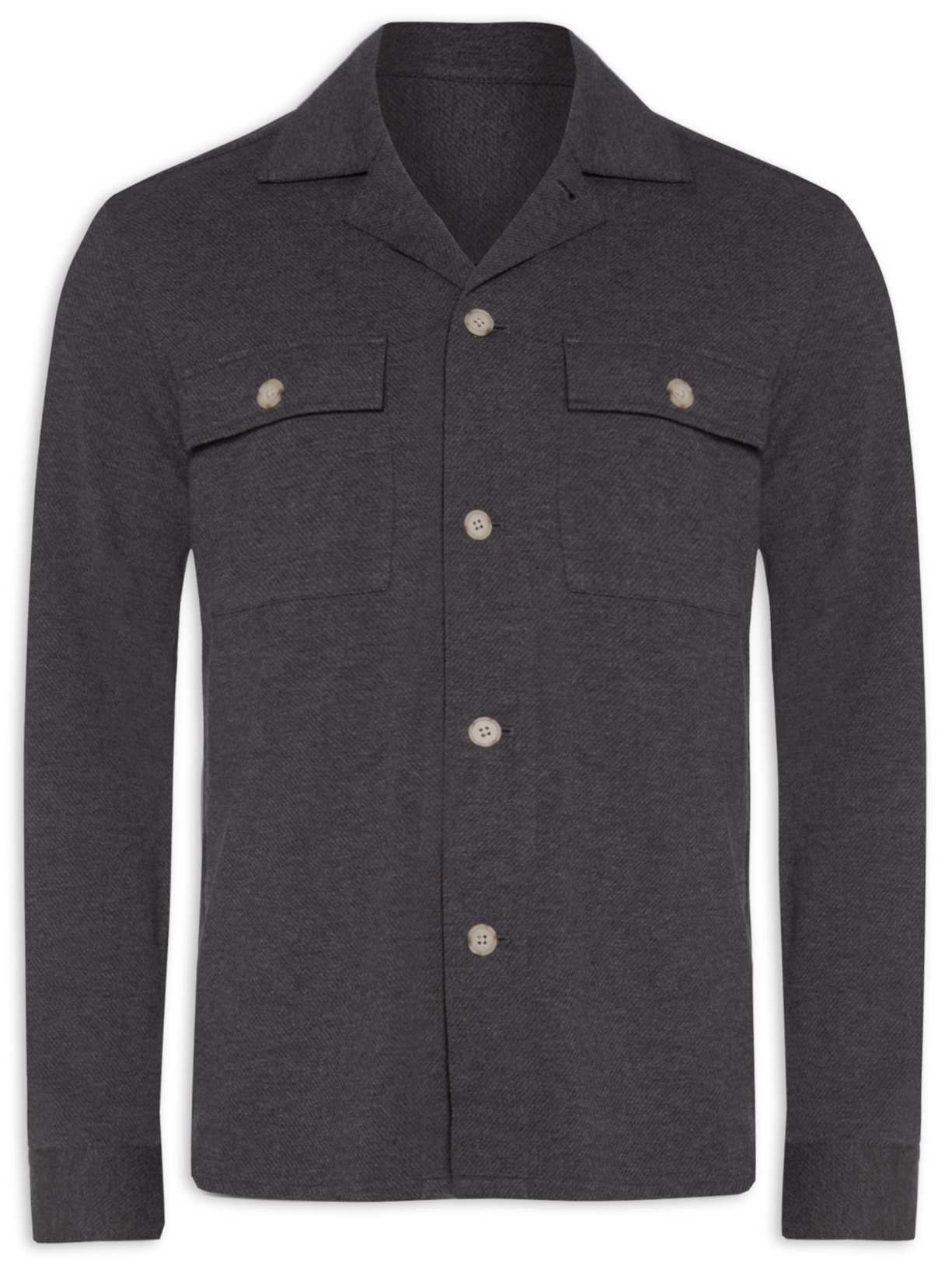 Camisa Masculina Overshit Malha Swill - Cinza