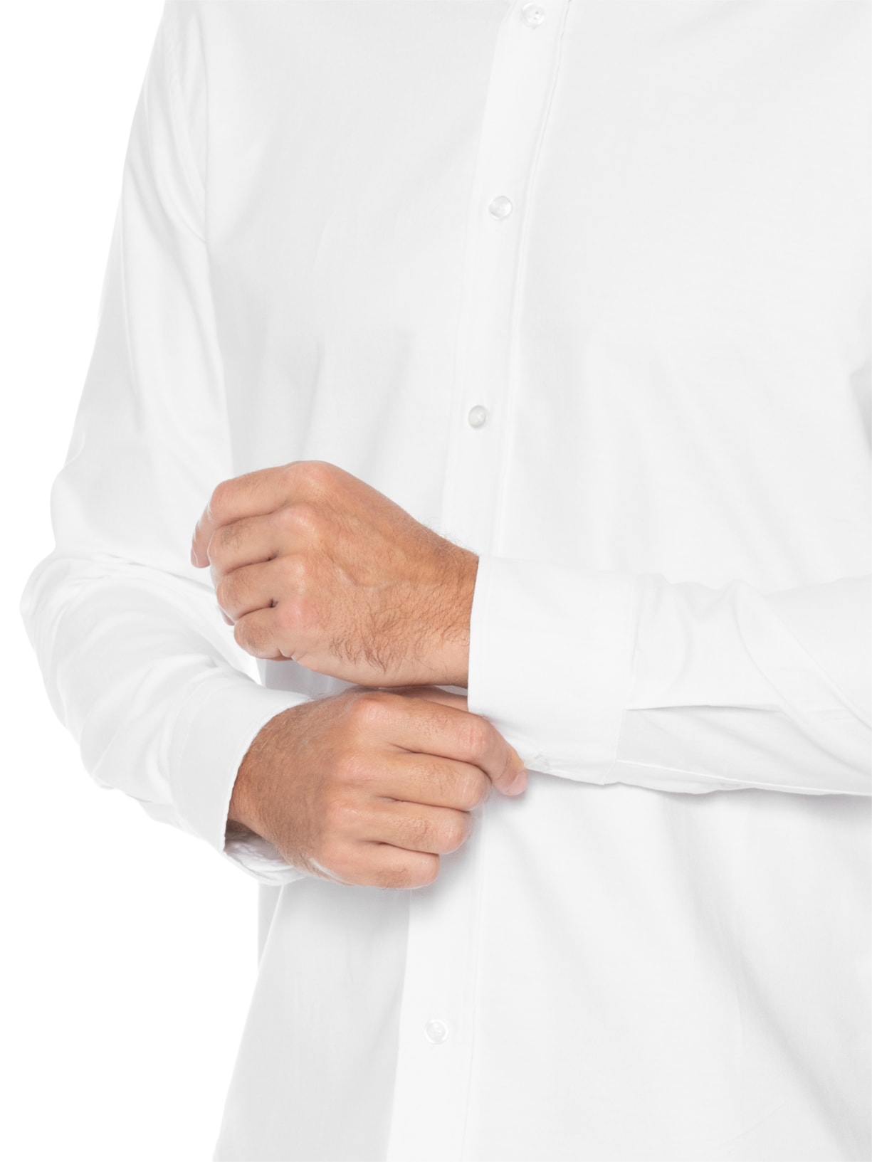 Camisa Masculina Oxford Manga Longa Branco Oficina Reserva