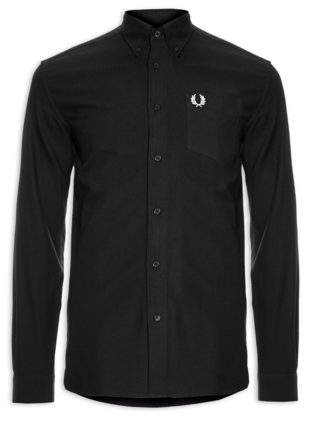 Camisa Masculina Oxford - Preto