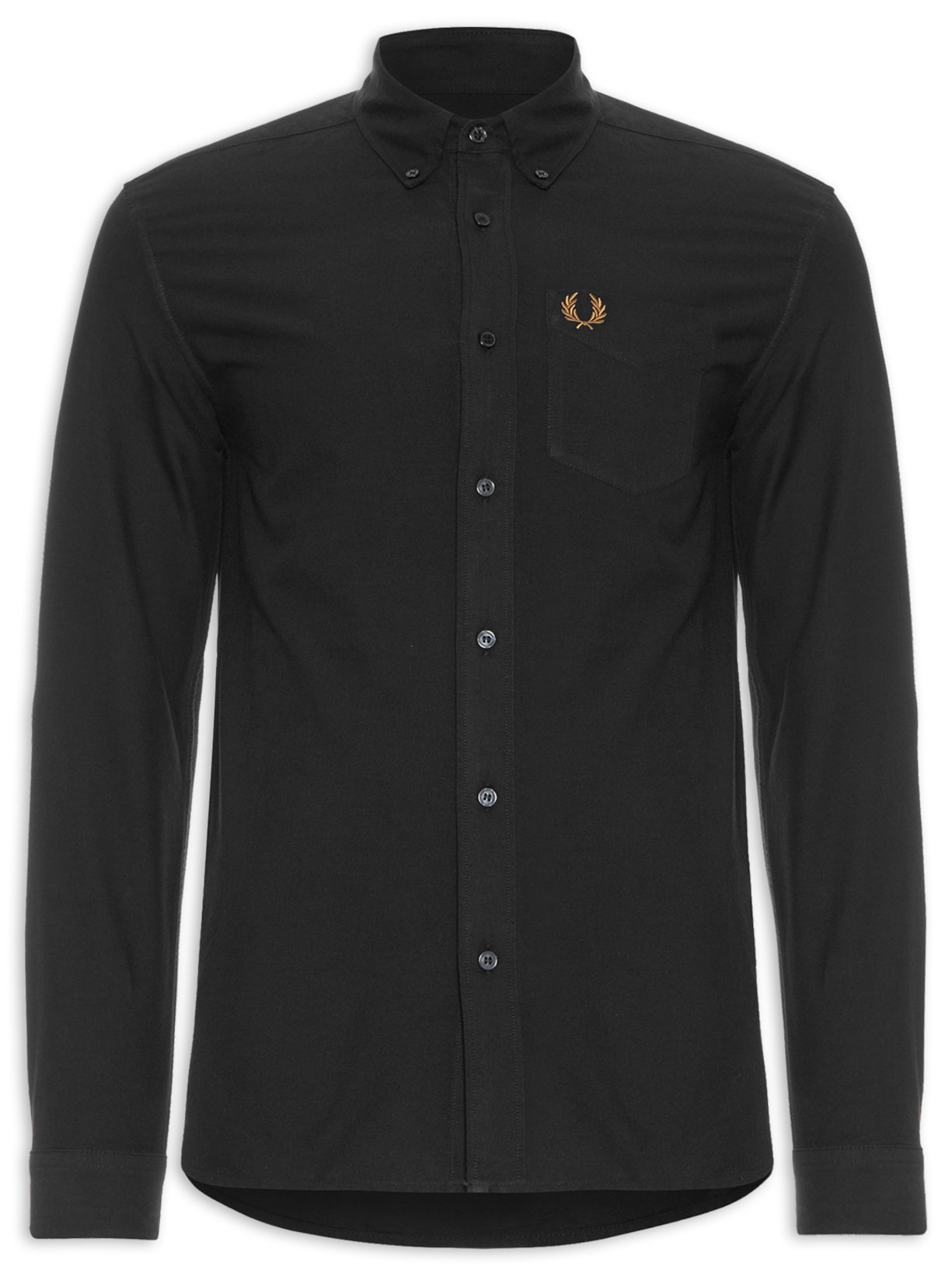 Camisa Masculina Oxford - Preto