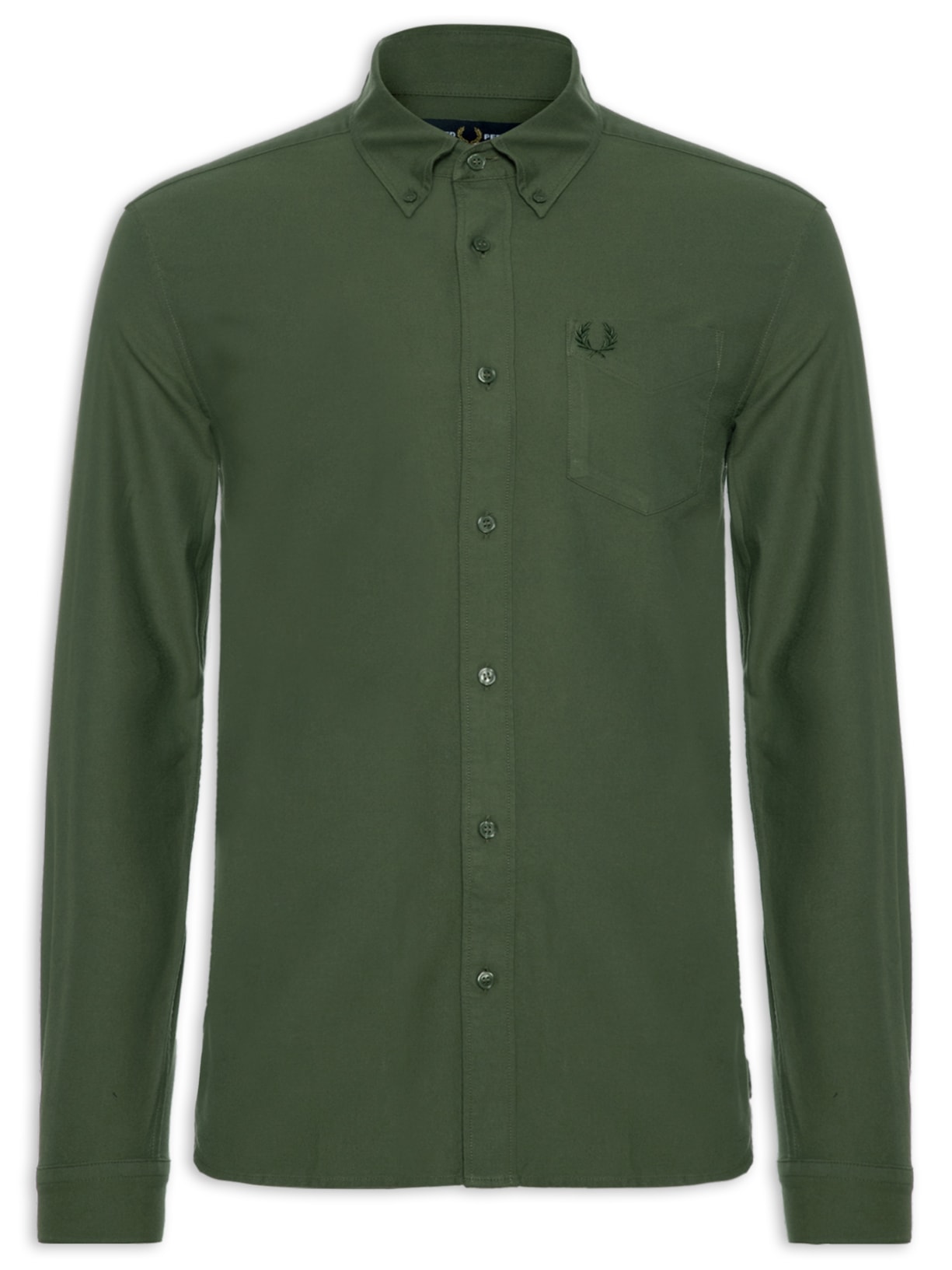 Camisa Masculina Oxford - Verde