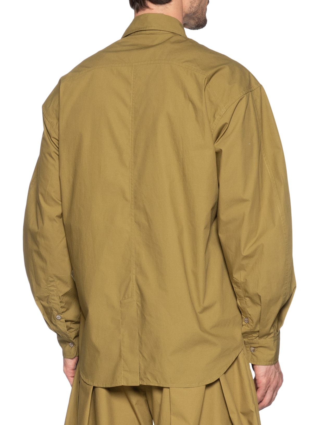 Camisa Masculina Pala Curva Verde Handred