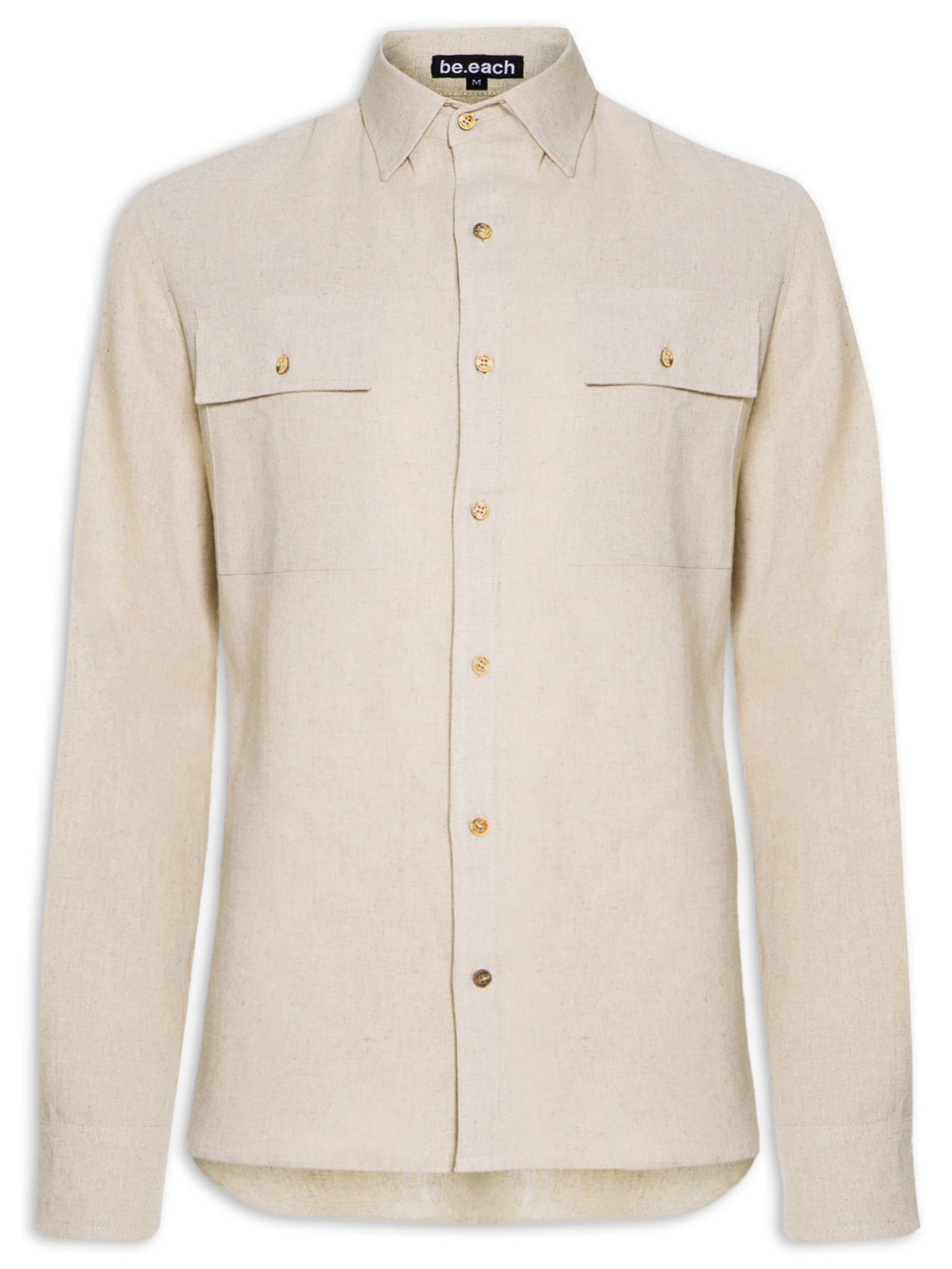 Camisa Masculina Paraty - Bege