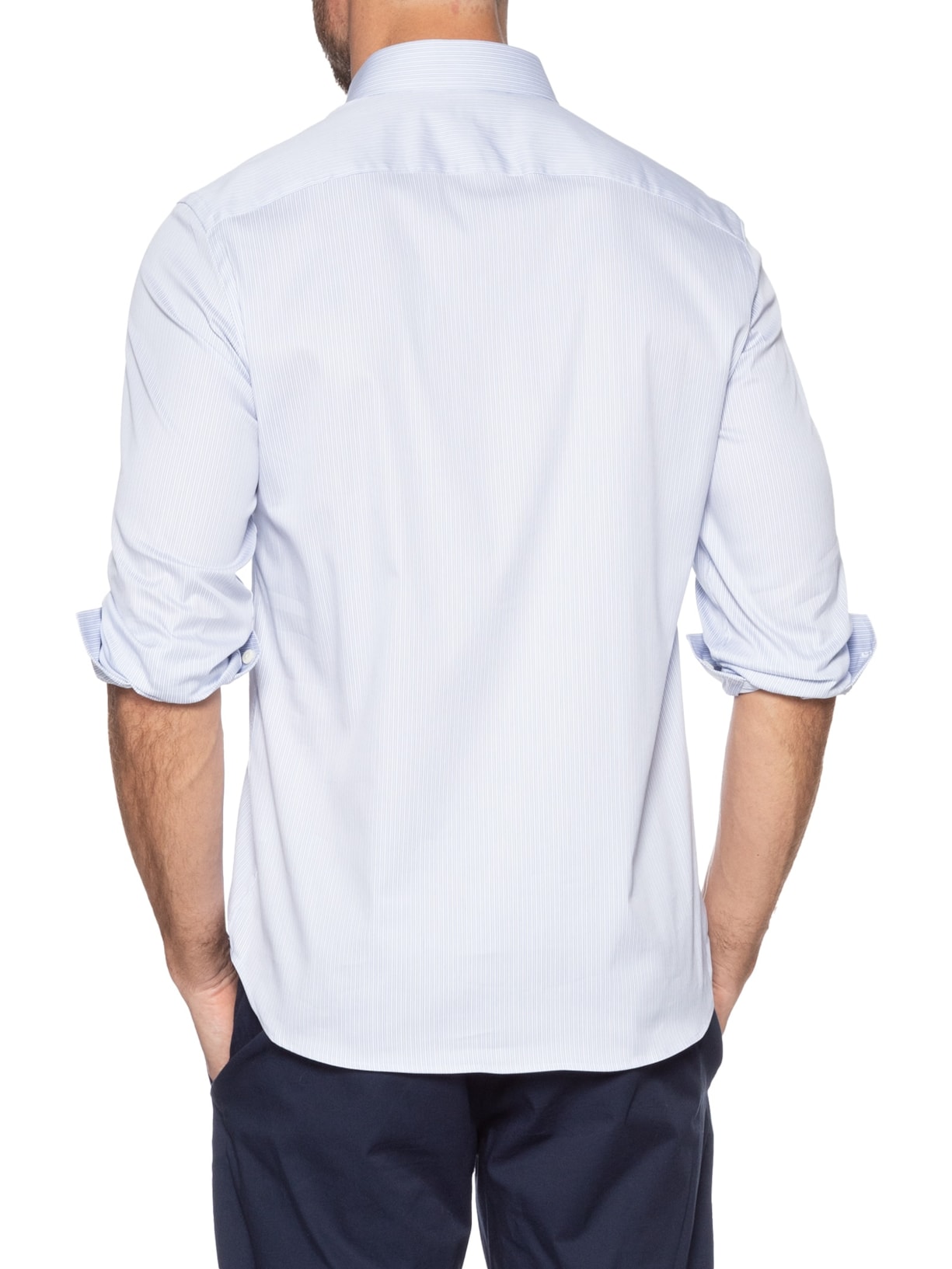 Camisa Masculina Paris Martin Manga Longa Branco Oficina Reserva