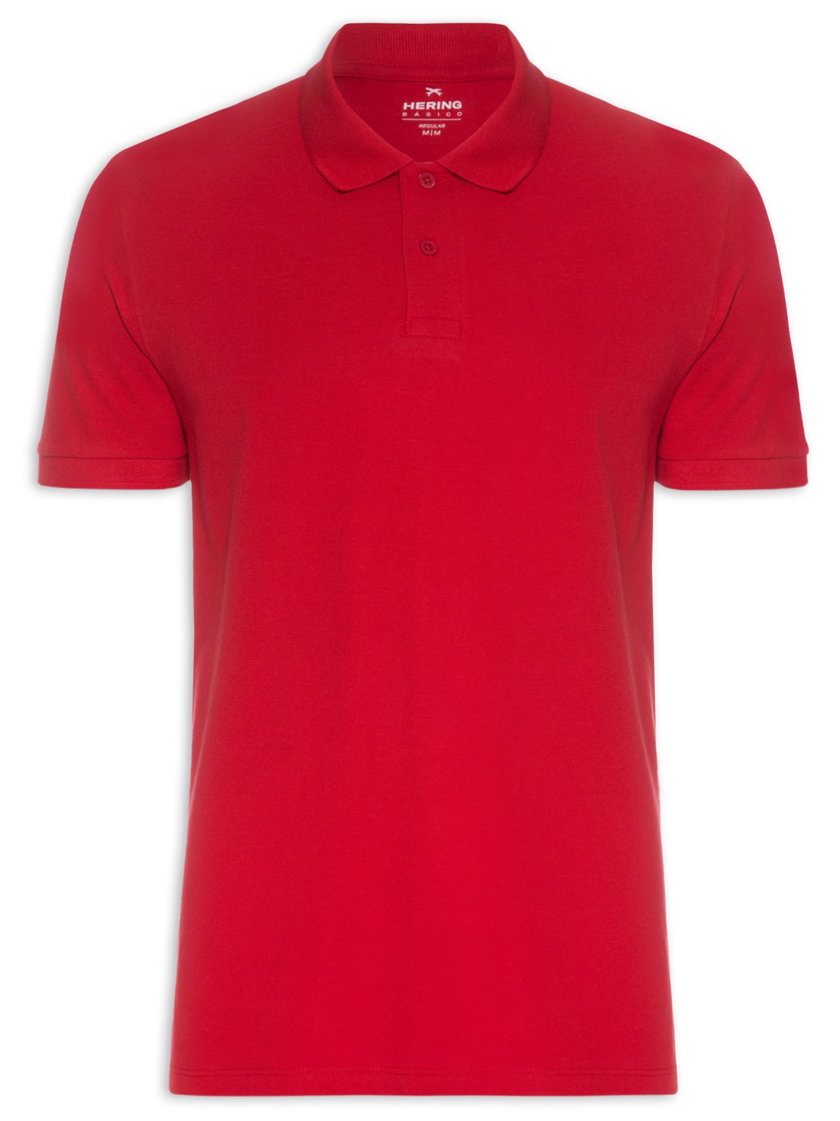 Camisa Masculina Polo - Vermelho