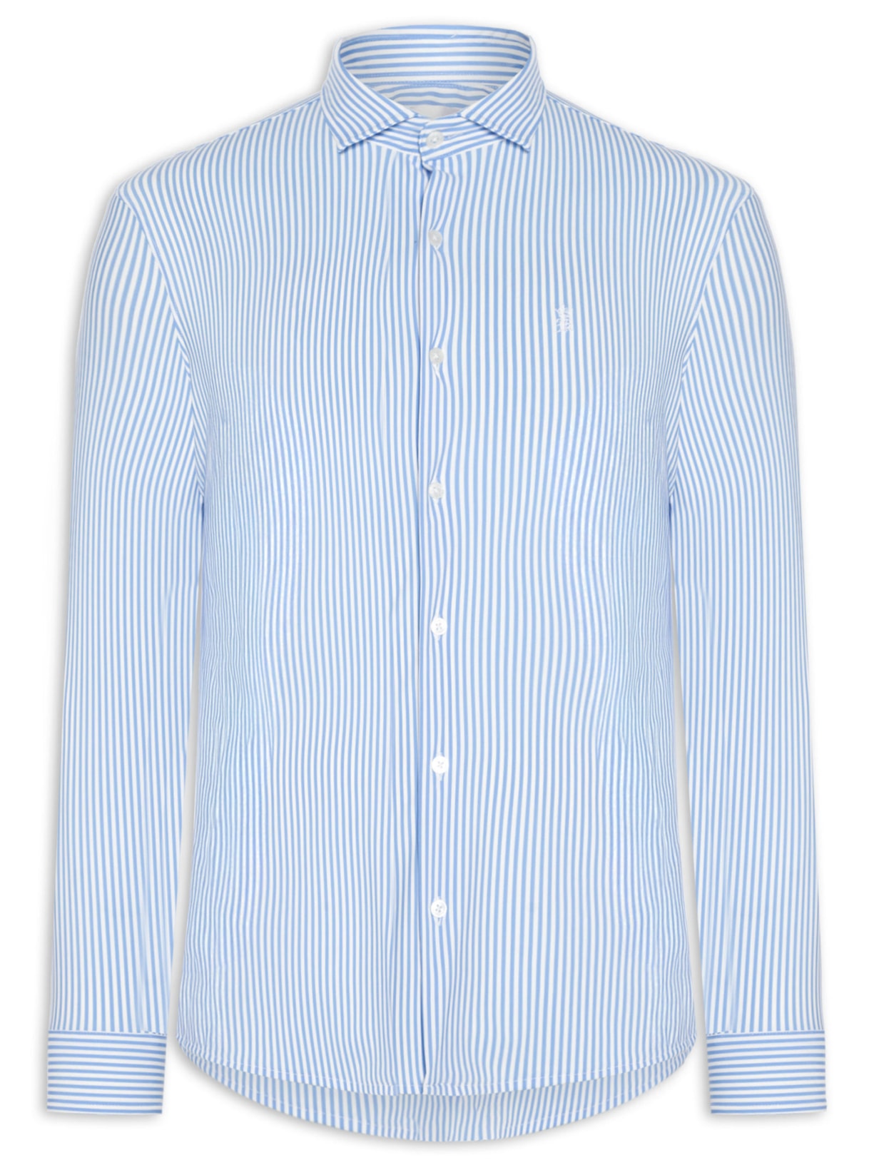 Camisa Masculina Power Poliamida Elastano Ft - Azul