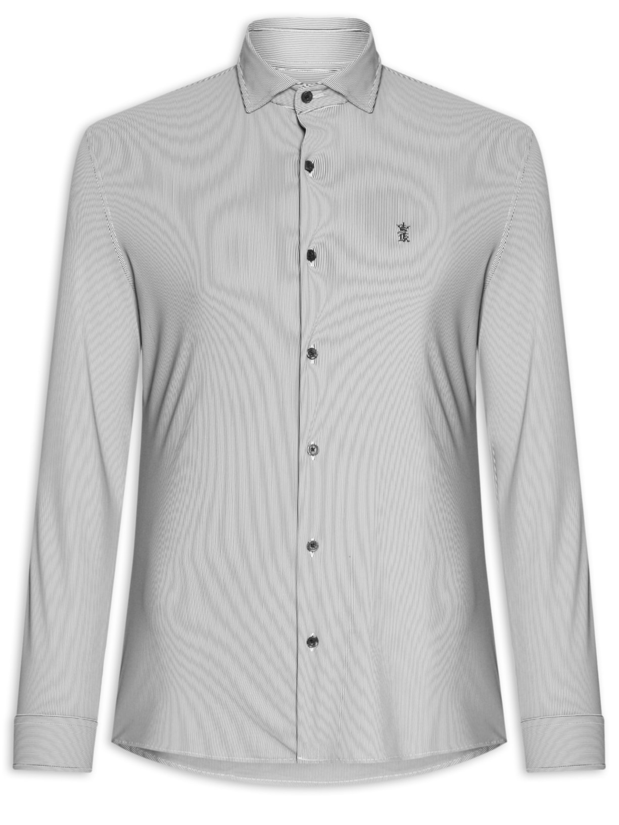 Camisa Masculina Power Poliamida Elastano Ft - Preto