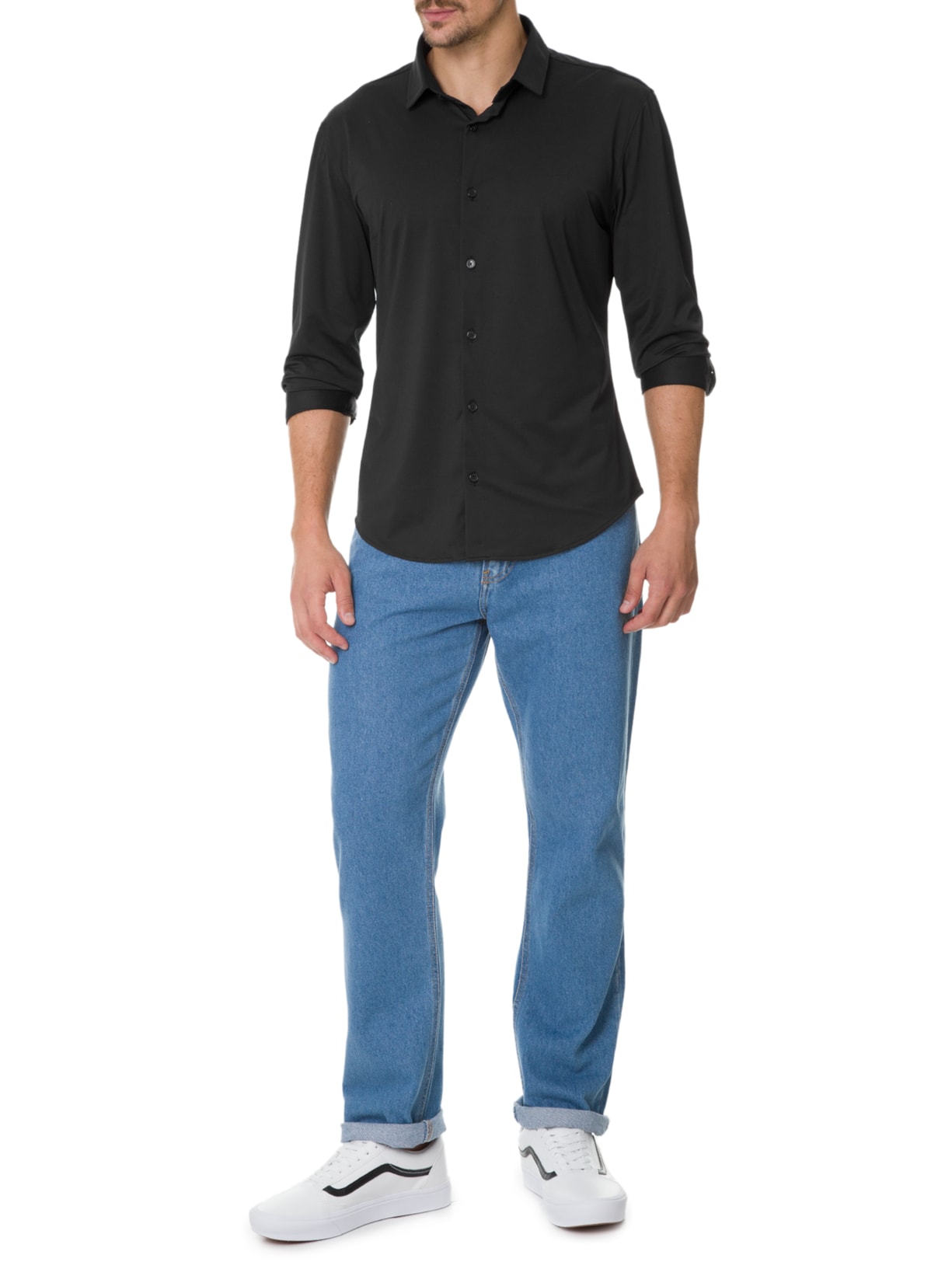 Camisa Masculina Power Premium Preto Sergio K