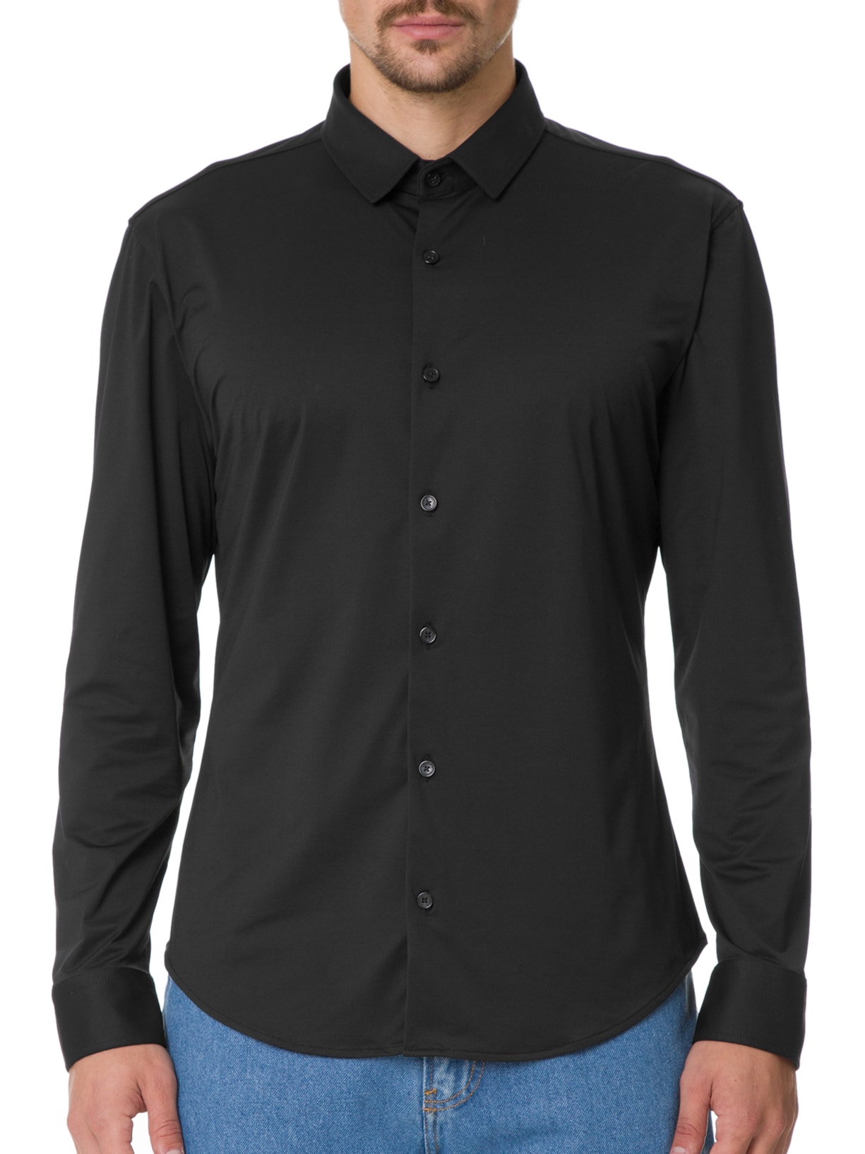 Camisa Masculina Power Premium Preto Sergio K