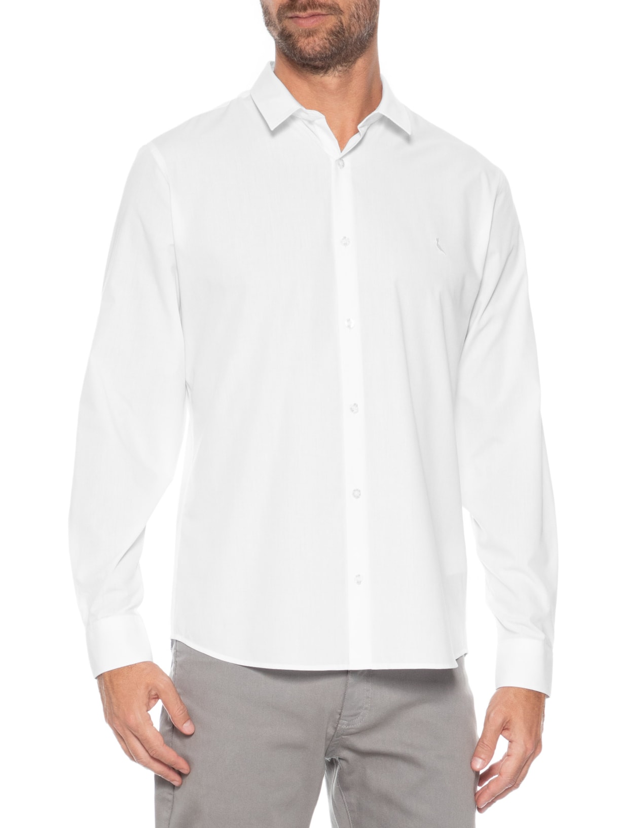 Camisa Masculina Prado Off White Reserva