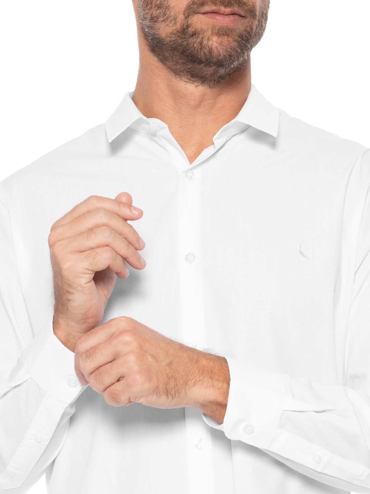 Camisa Masculina Prado Off White Reserva