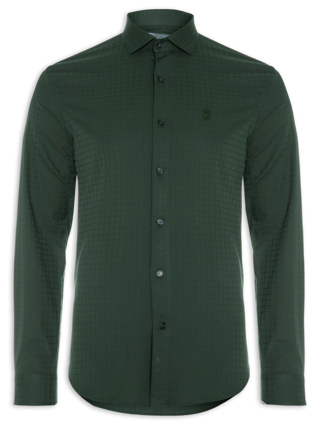 Camisa Masculina Premium Quadro Surton - Verde