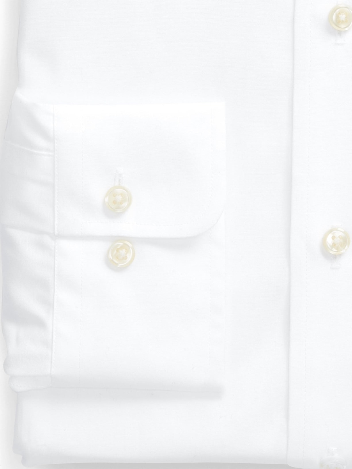 Camisa Masculina Purepress Custom Fit Stretch Poplin Branco Polo Ralph Lauren