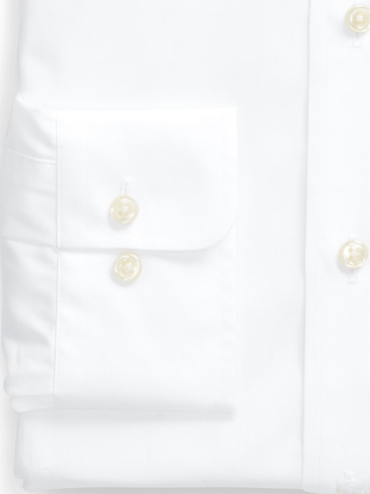 Camisa Masculina Purepress Custom Fit Stretch Poplin Branco Polo Ralph Lauren