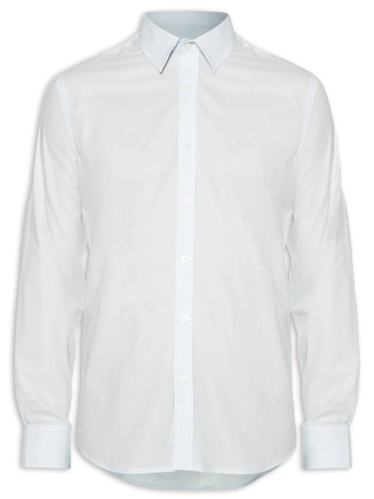 Camisa Masculina Regular Fit Algodão Pima Azul '2 Essential