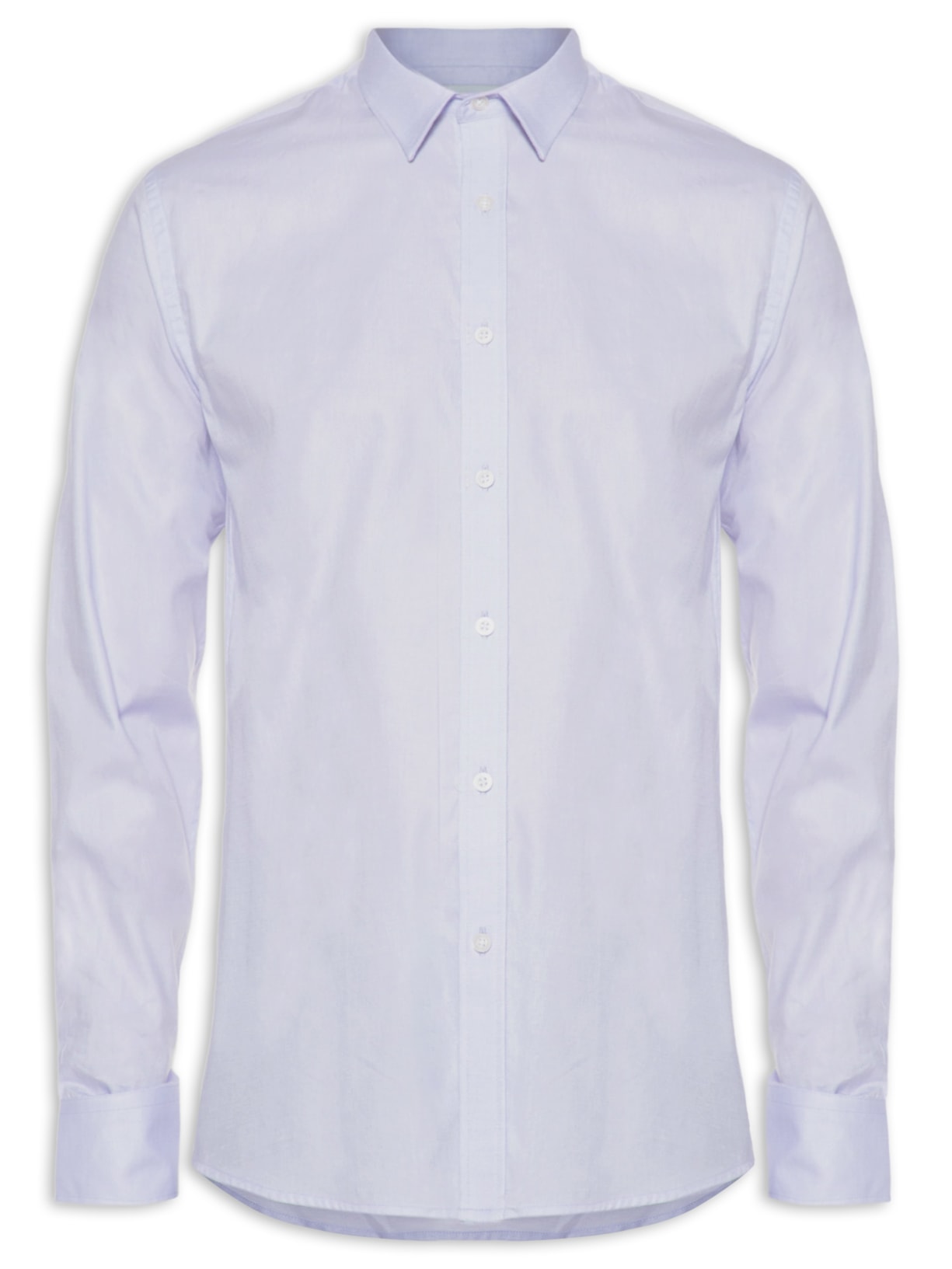 Camisa Masculina Regular Fit Algodão Pima - Roxo