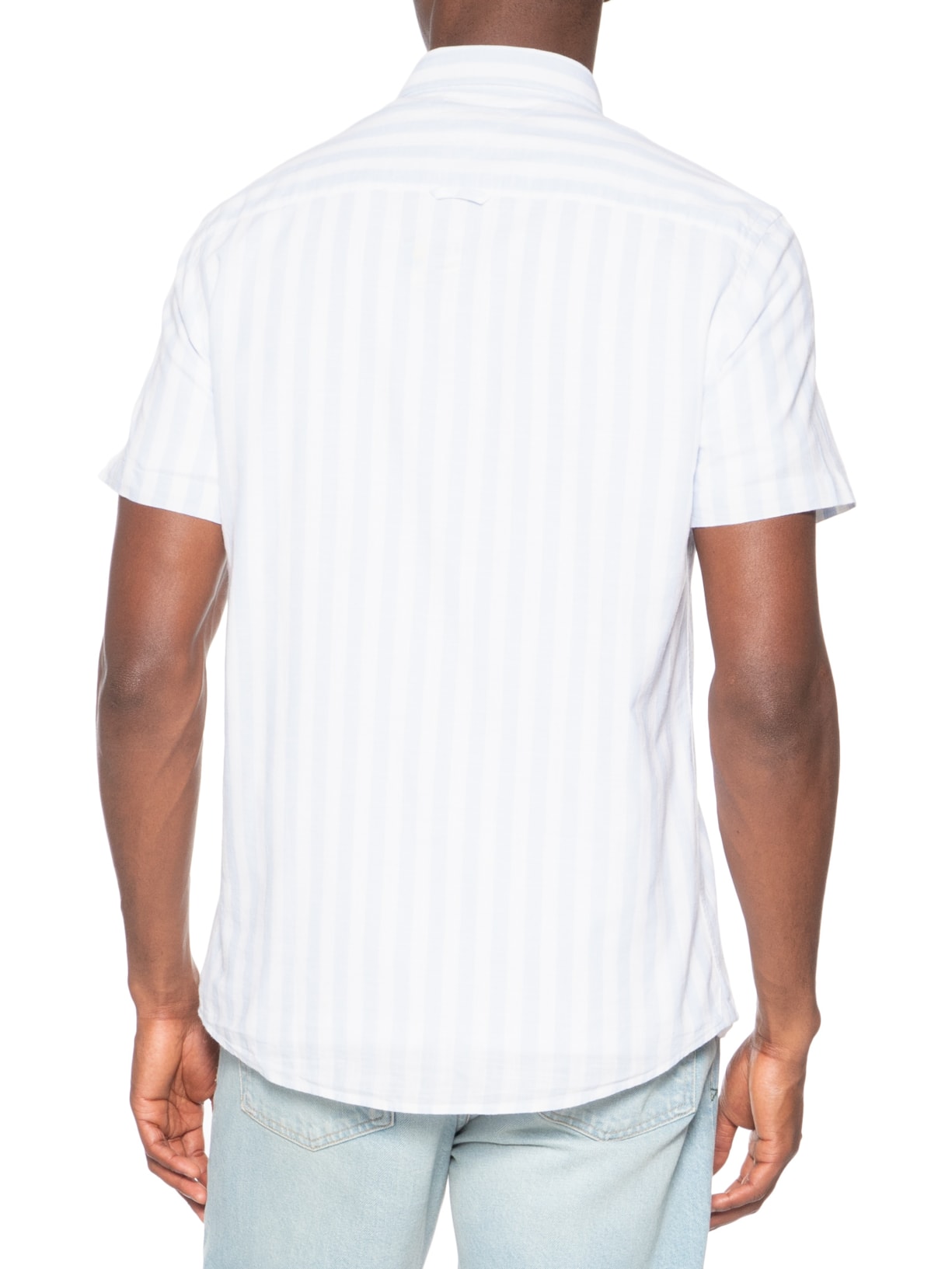 Camisa Masculina Regular Fit Blend Azul Tommy Jeans