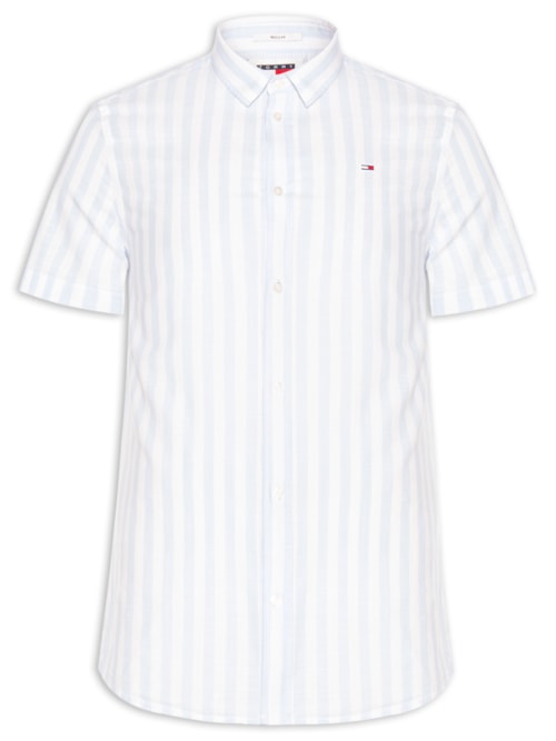 Camisa Masculina Regular Fit Blend - Azul