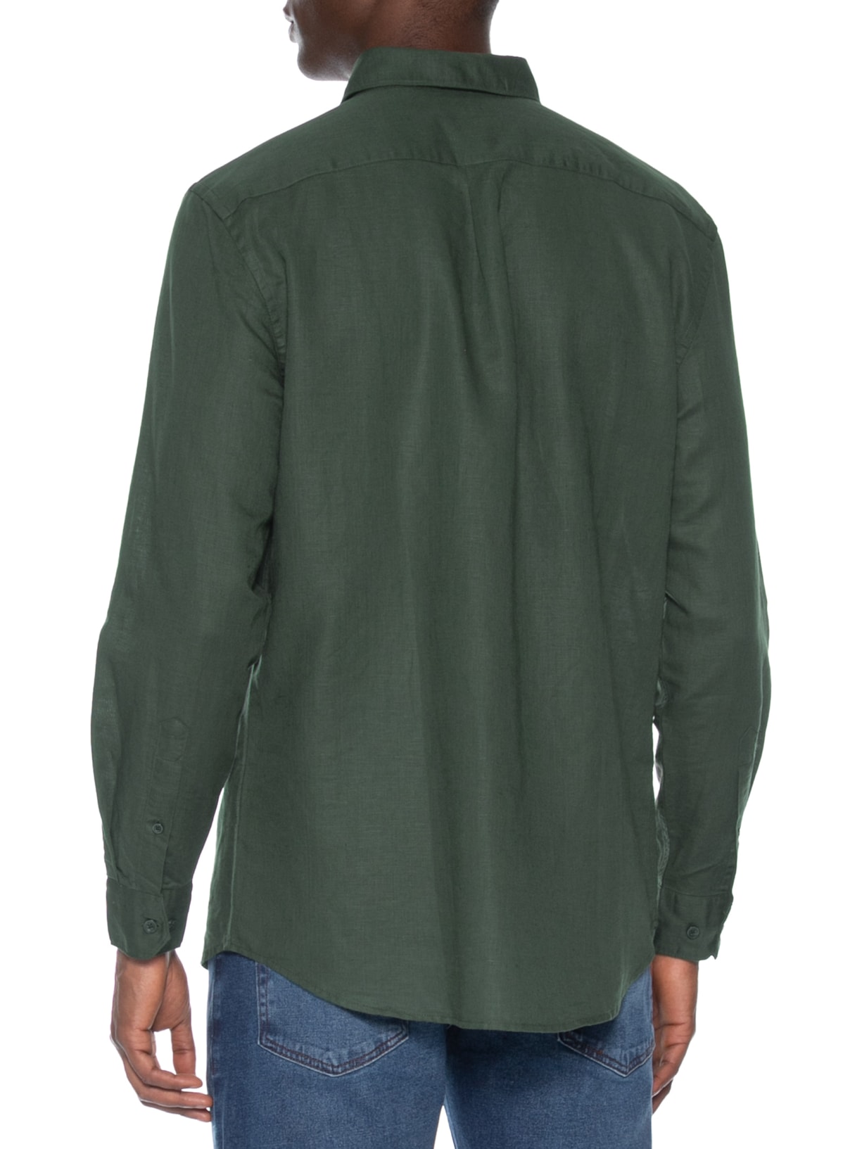 Camisa Masculina Regular Lausanne Verde Aramis