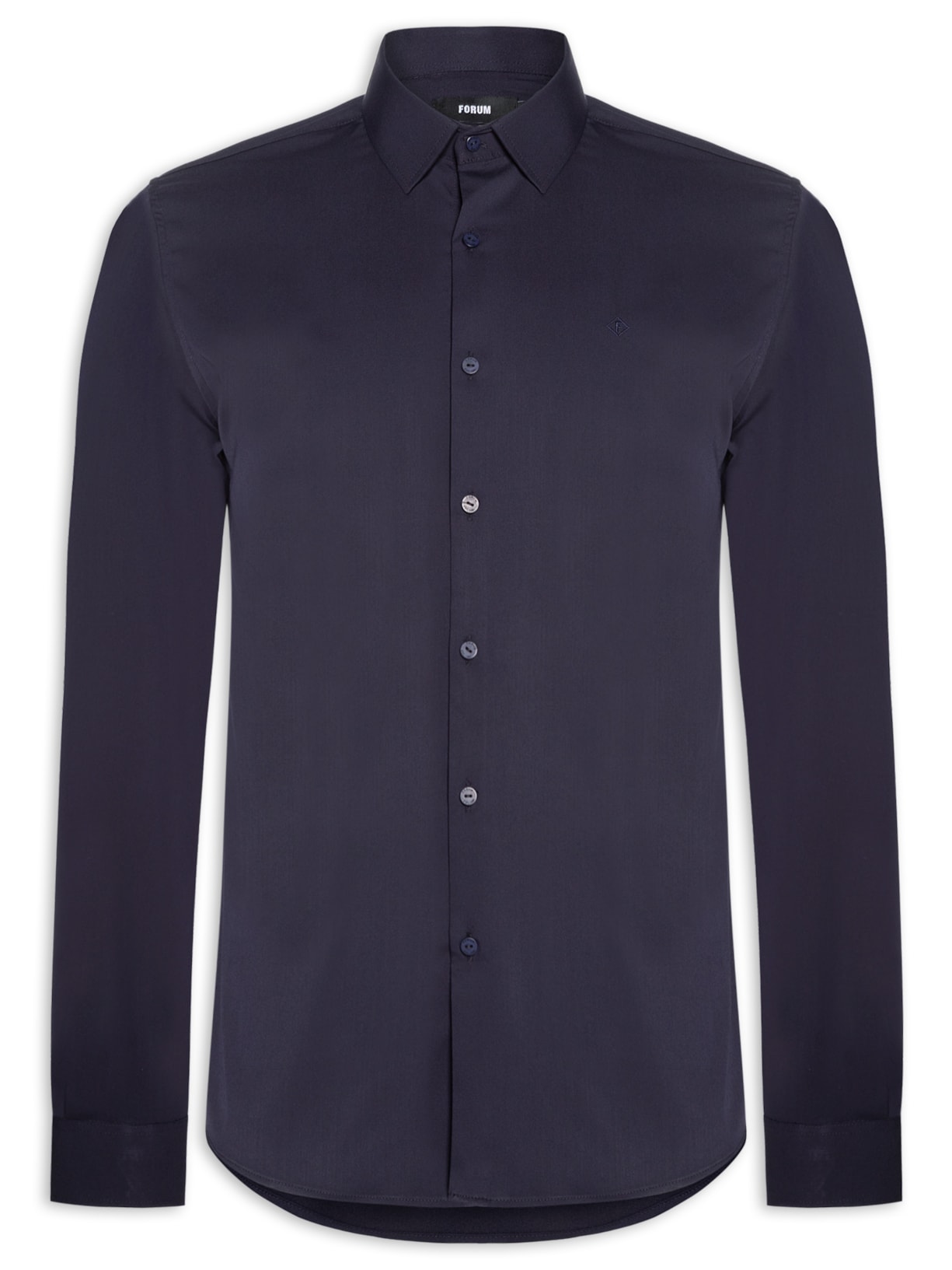 Camisa Masculina Relax - Azul