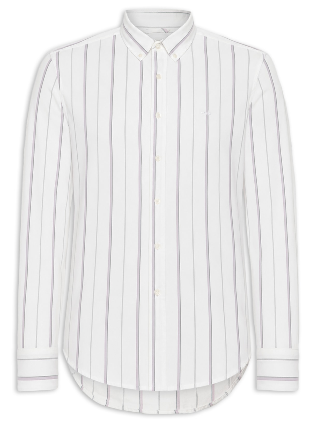 Camisa Masculina Relaxed Fit Authentic Button Down Off White Levi's