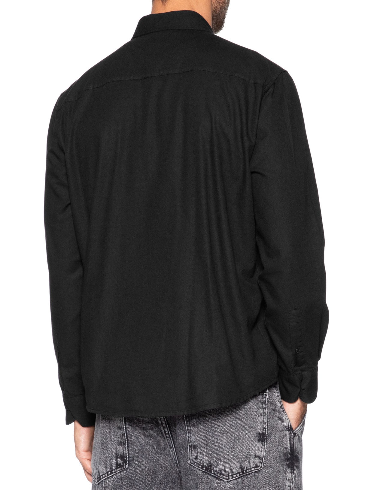 Camisa Masculina Relaxed Fit Authentic Button Down Preto Levi's