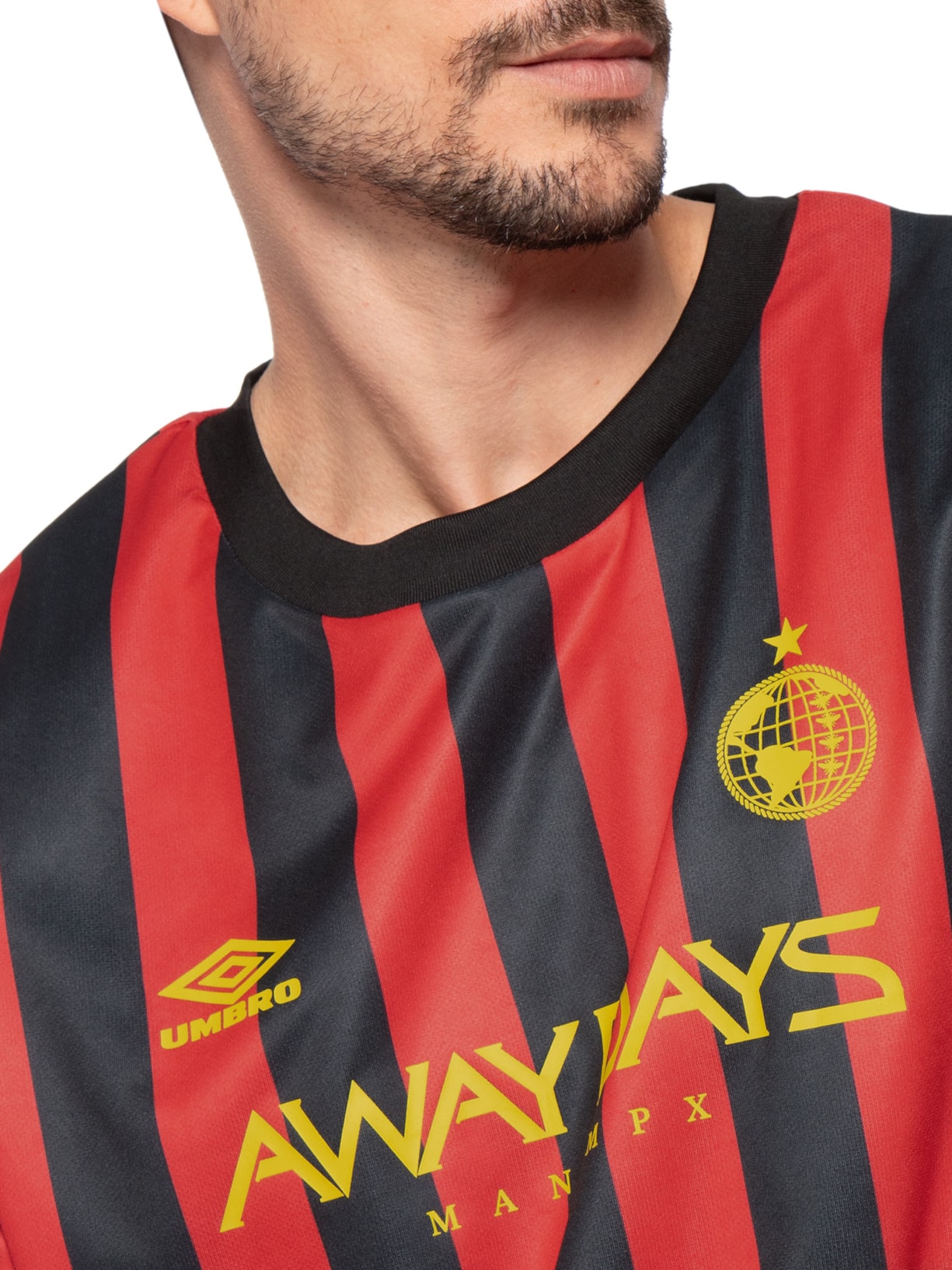 Camisa Masculina Reversible Jersey Vermelho Umbro