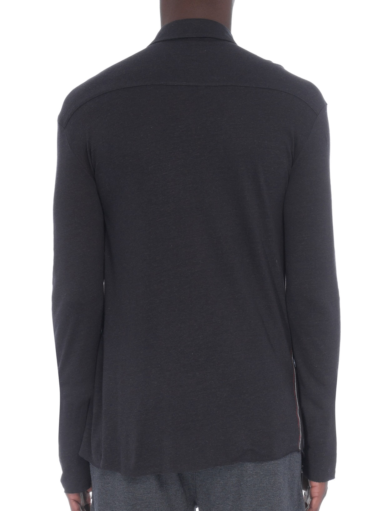 Camisa Masculina Rustic Pesponto Preto Osklen