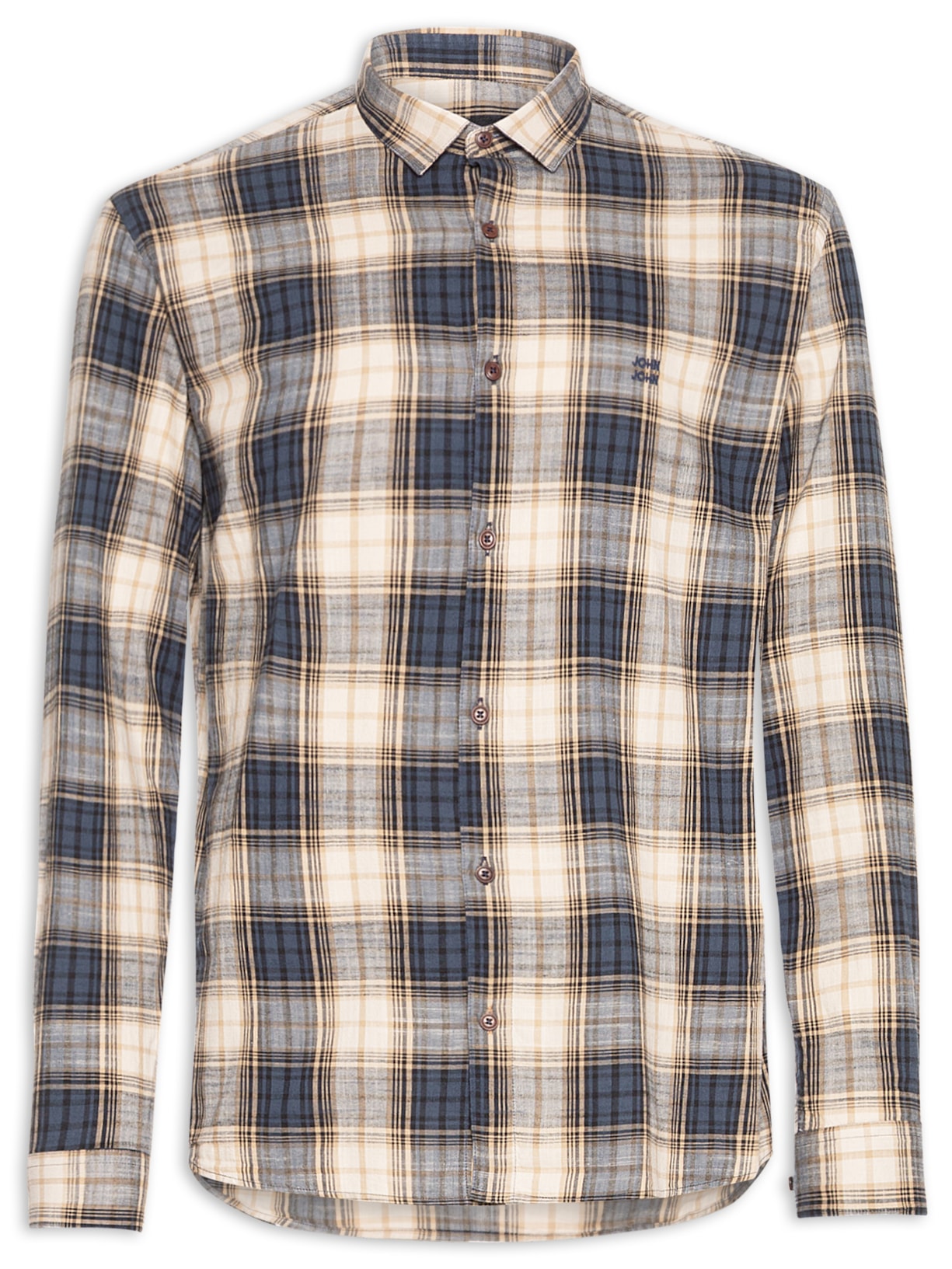 Camisa Masculina Rx Blue Square - Azul