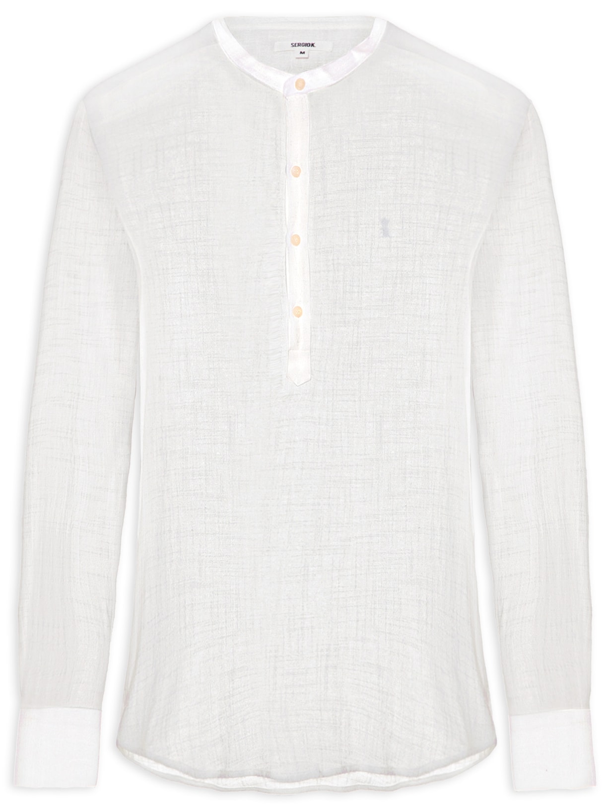 Camisa Masculina Santorini Off White Sergio K